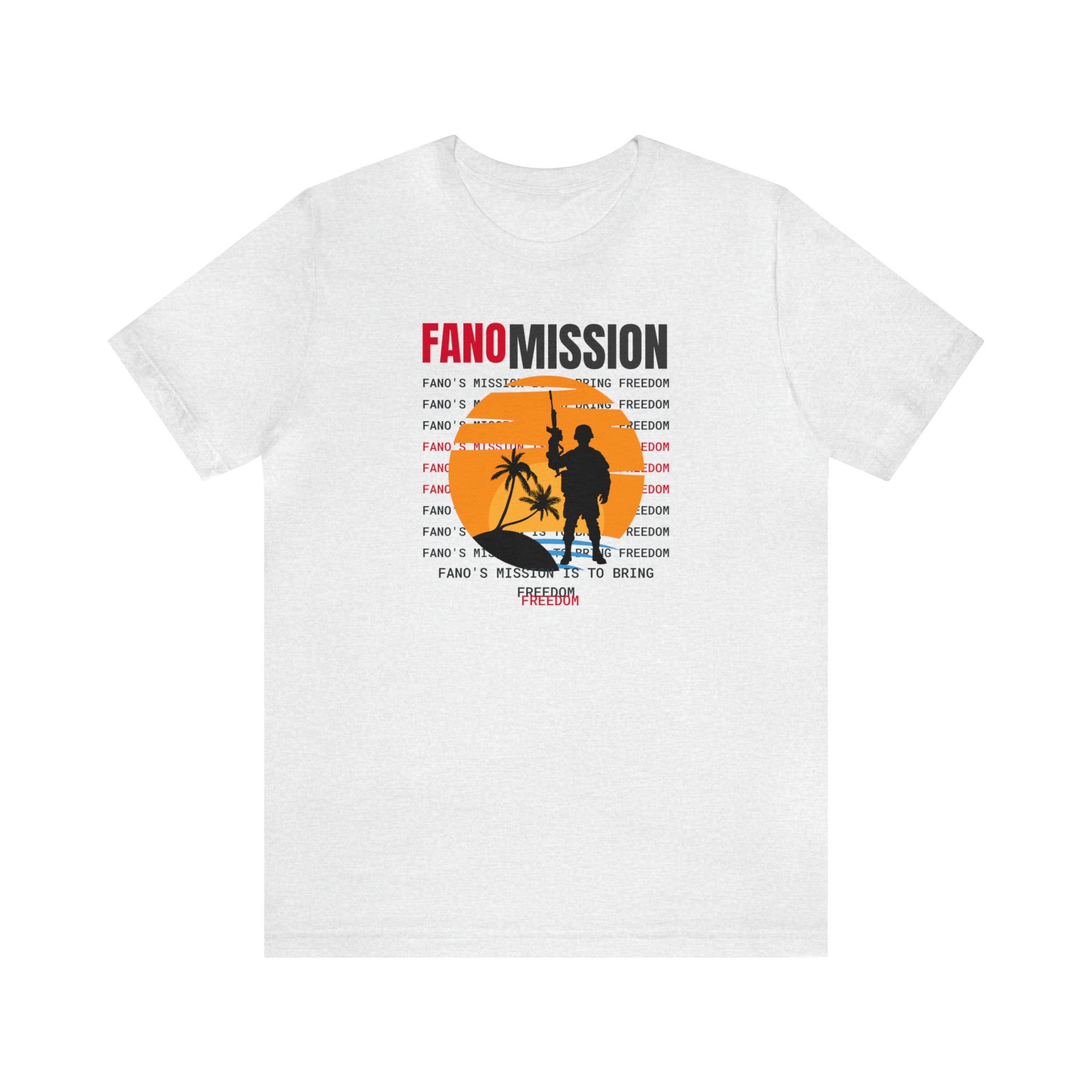 FANO MISSION UNISEX JERSEY T-SHIRT