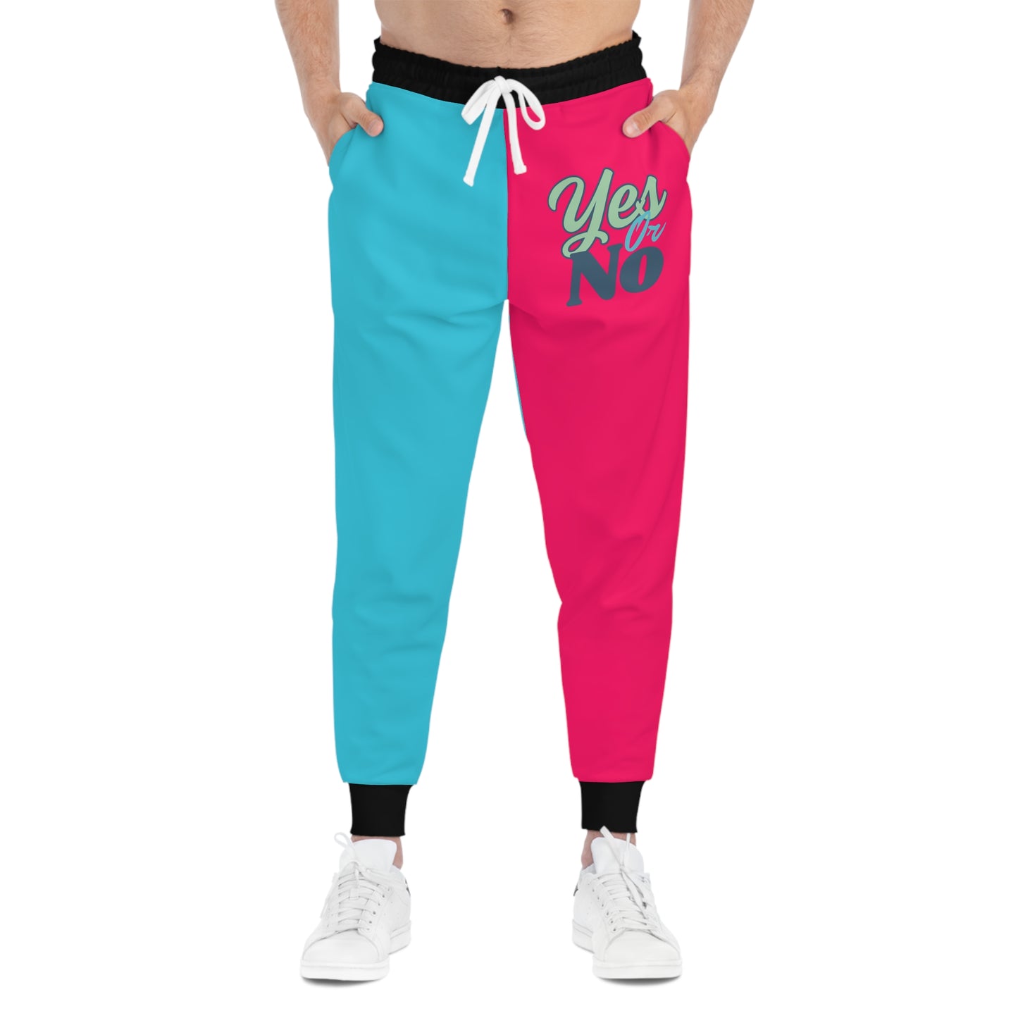 Yes or No Athletic Joggers (AOP)