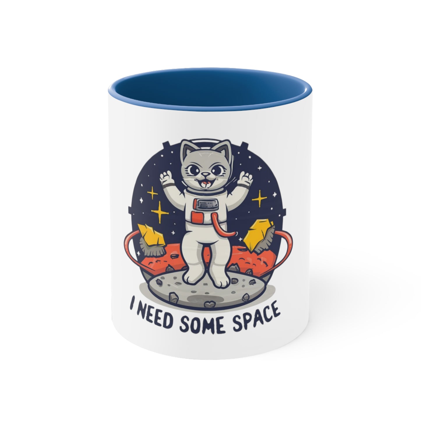 I Need Some Space White Mug 11oz