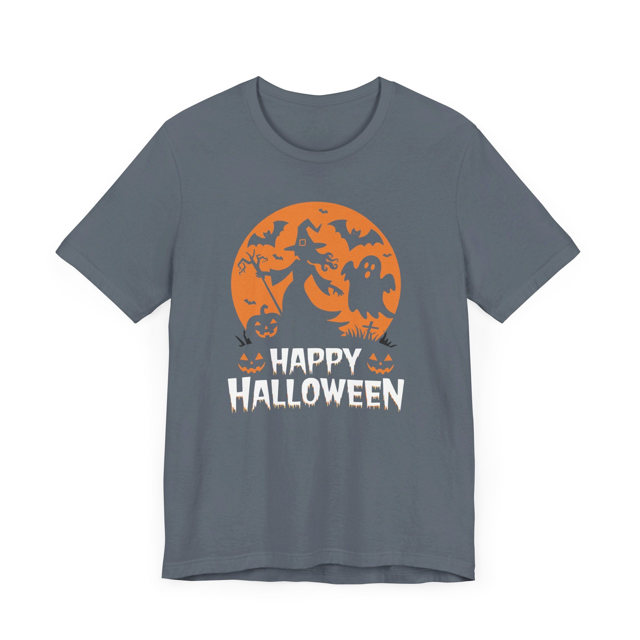 Happy Halloween Unisex Jersey Short Sleeve Tee