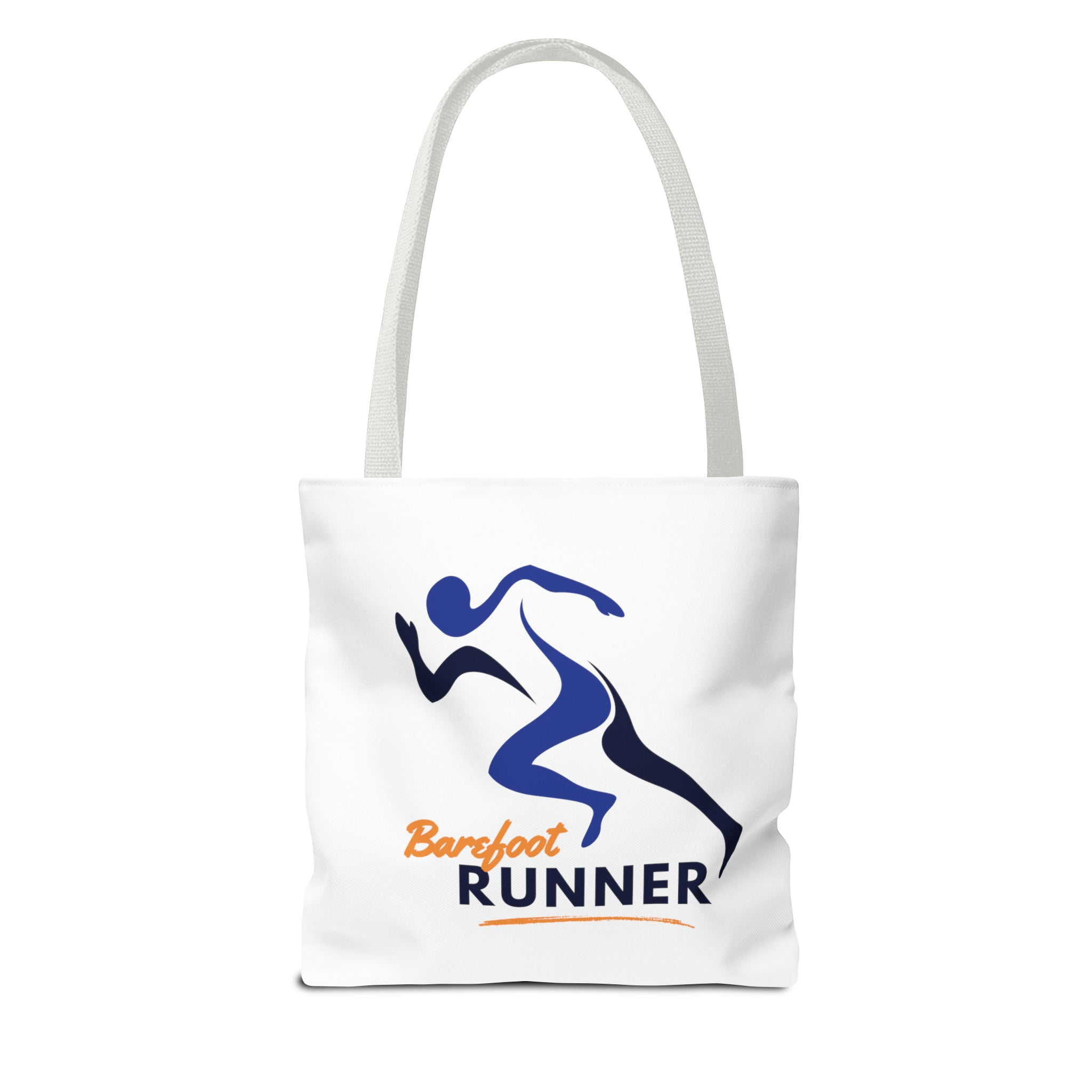 Barefoot Runner Tote Bag (AOP)