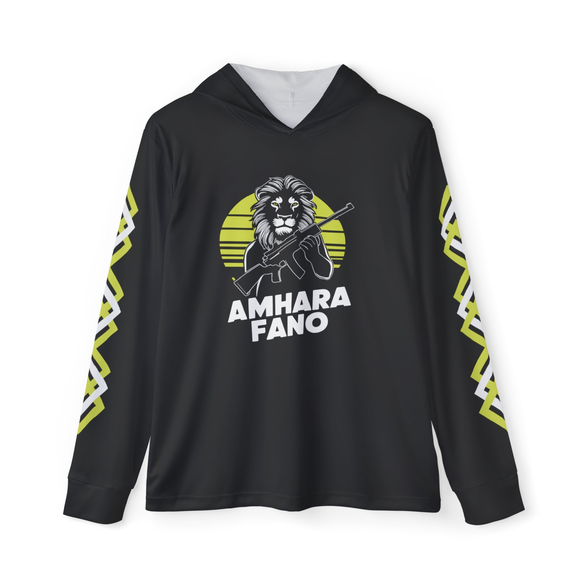 Amhara Fano Men's Sports Warmup Hoodie (AOP)