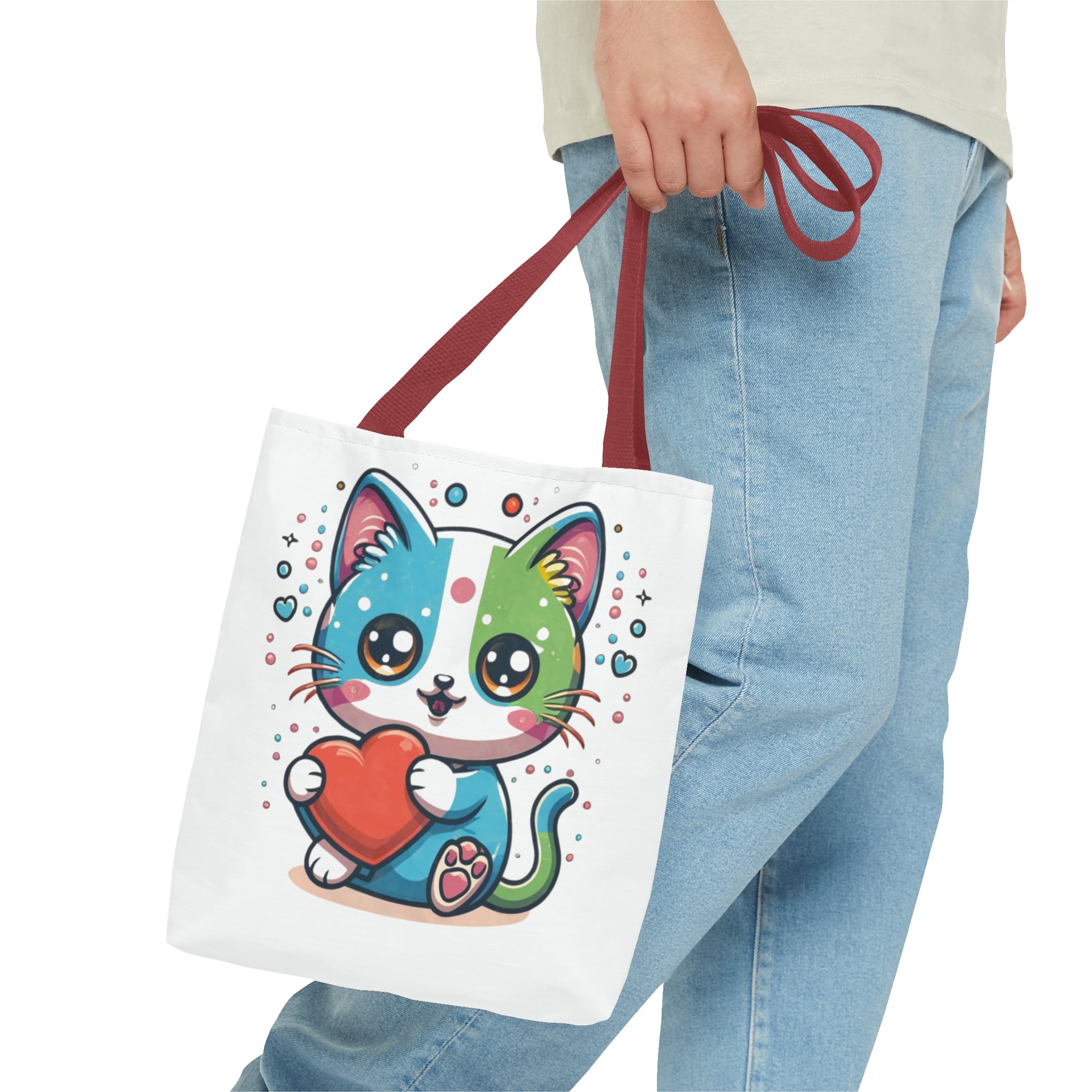 Cute Cat Tote Bag (AOP)