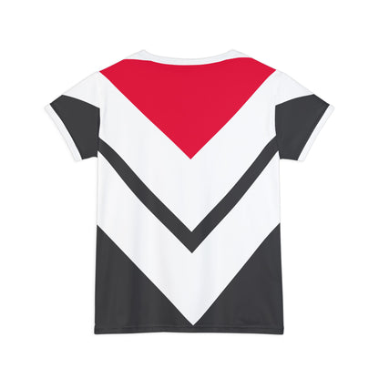 Women's Red vibrant Short Sleeve Shirt (AOP)