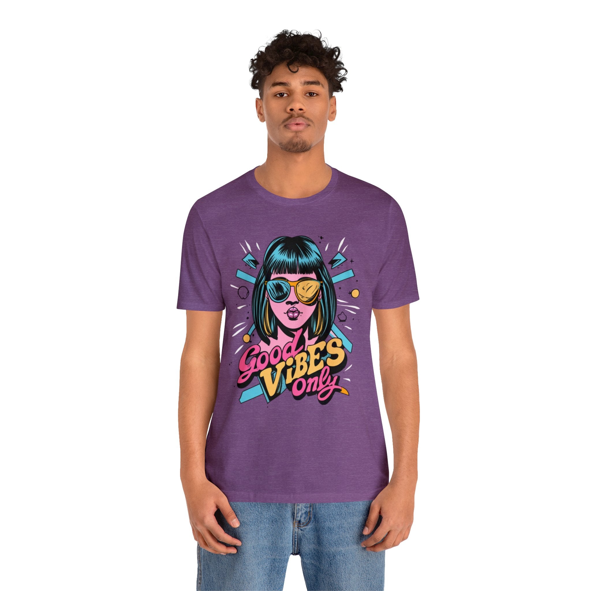 Good Vibes Only Unisex Jersey Short Sleeve Tee