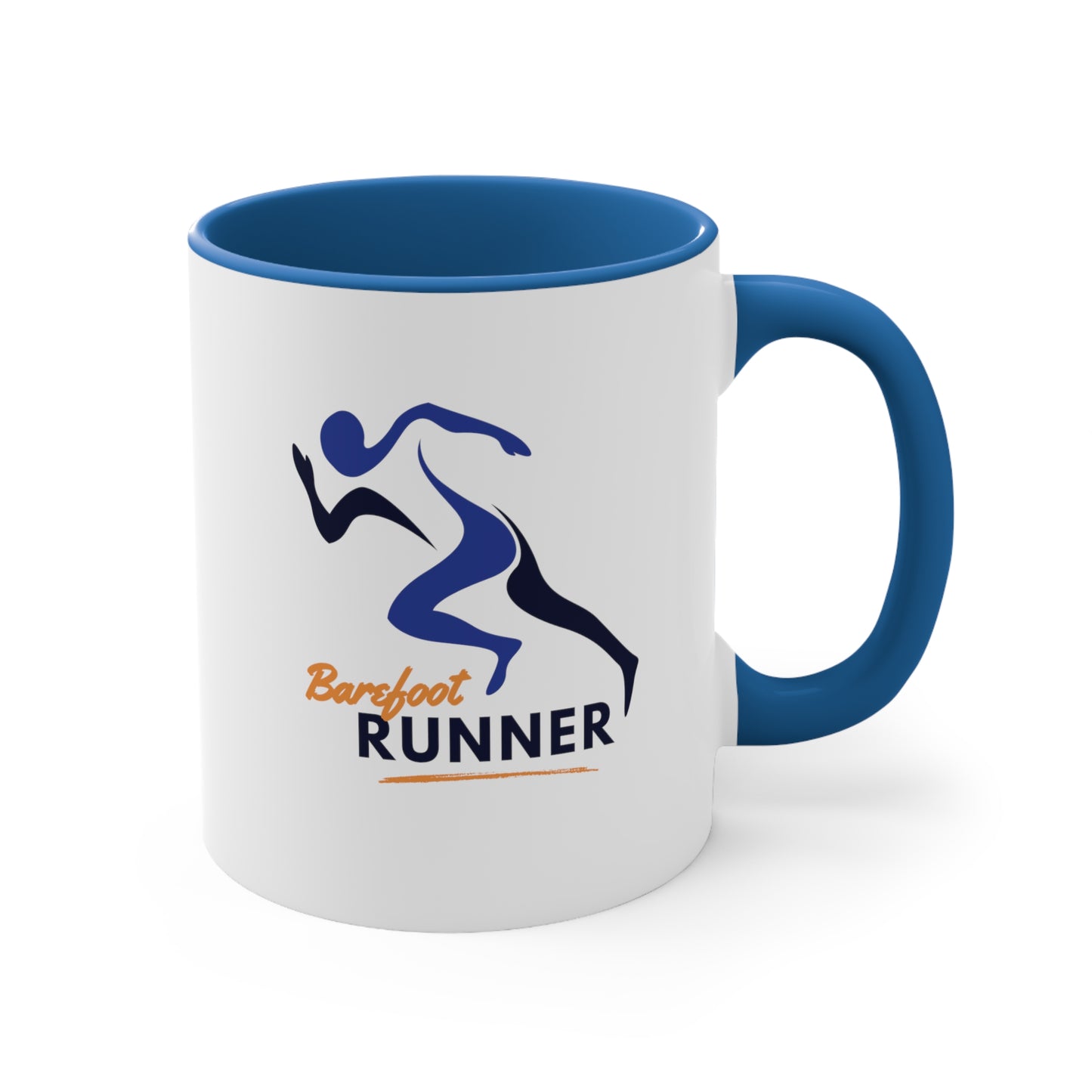 Barefoot Runner White Mug 11oz