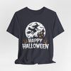 Happy Halloween Unisex Jersey Short Sleeve Tee