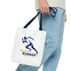 Barefoot Runner Tote Bag (AOP)