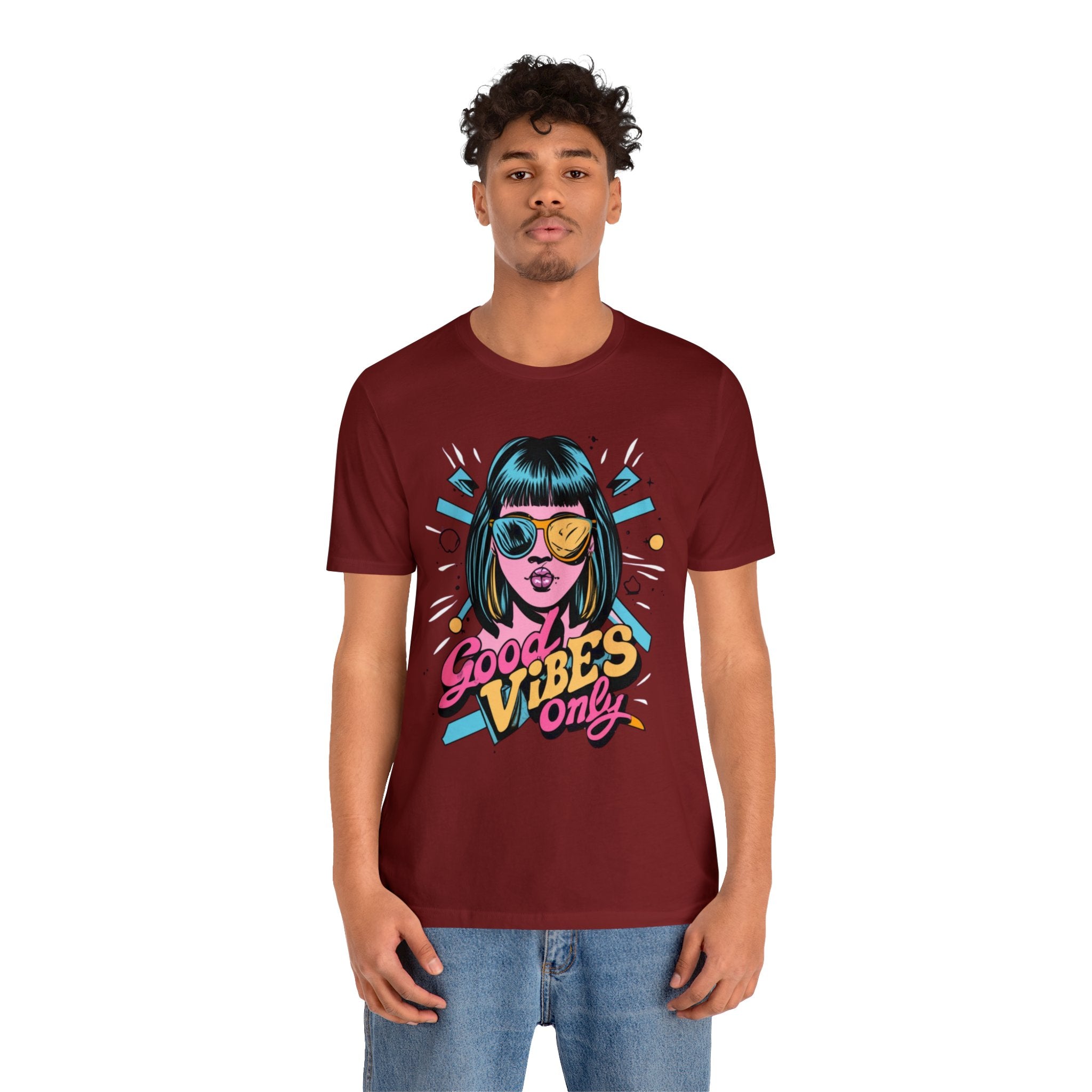 Good Vibes Only Unisex Jersey Short Sleeve Tee