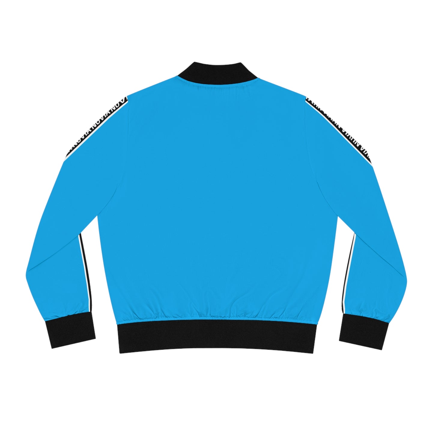 Nuvia bright blue Women's Bomber Jacket (AOP)