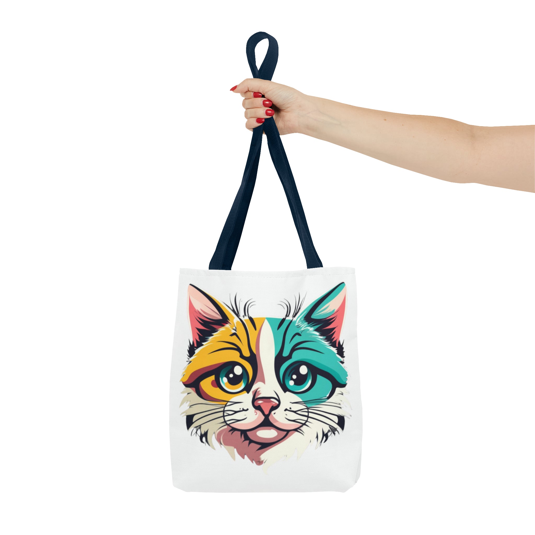 Cat Face Tote Bag (AOP)