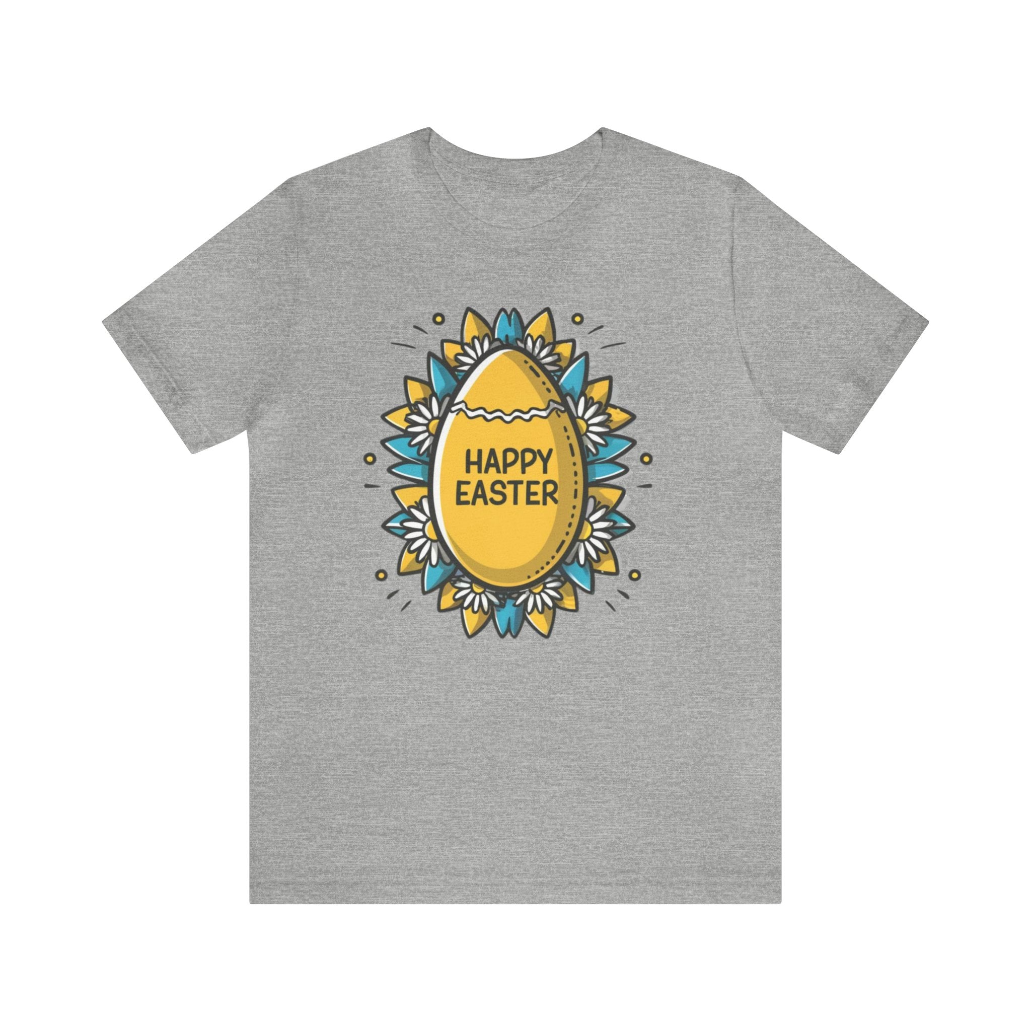 Happy Easter Unisex Jersey Short Sleeve Tee