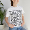 FANO FANO UNISEX JERSEY SHORT SLEEVE TEE