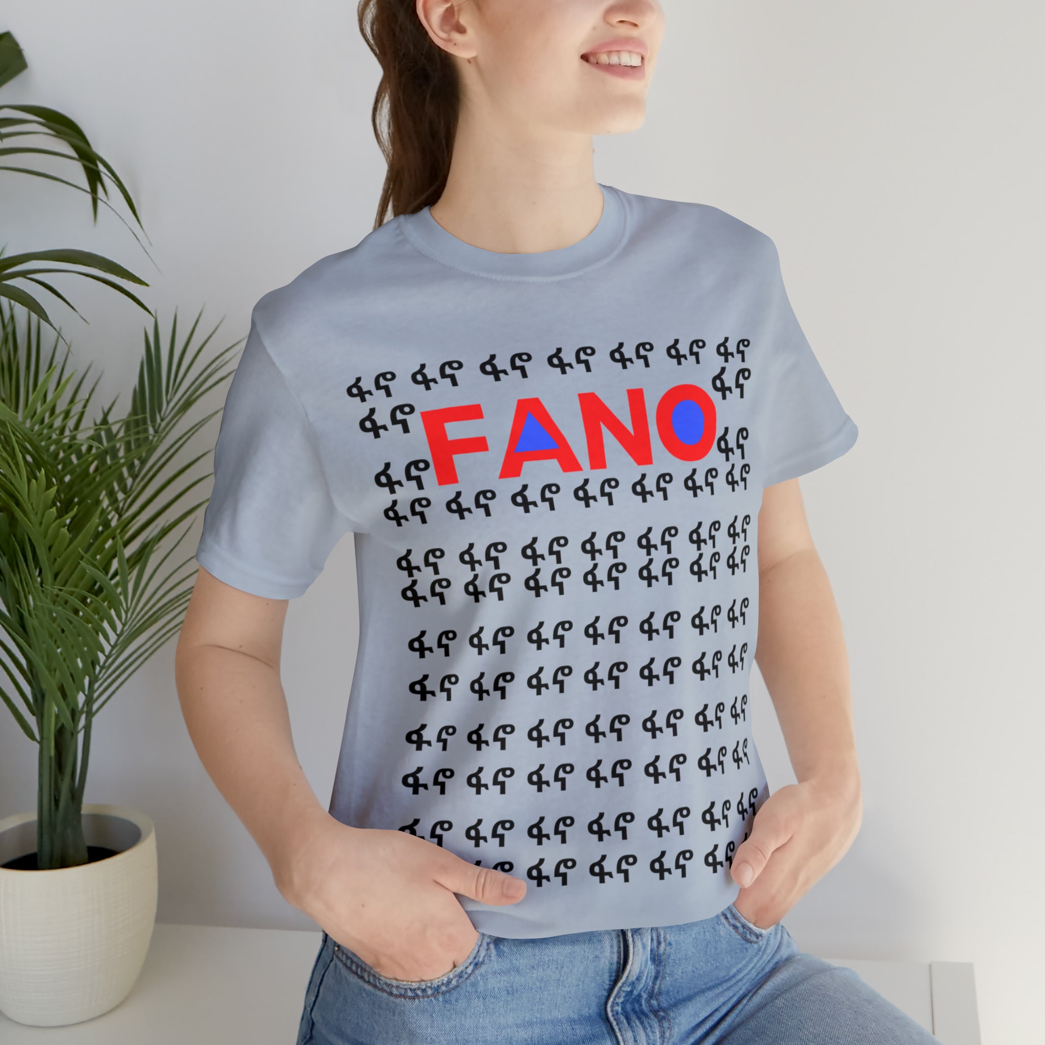 FANO FIDEL UNISEX JERSEY T-SHIRT