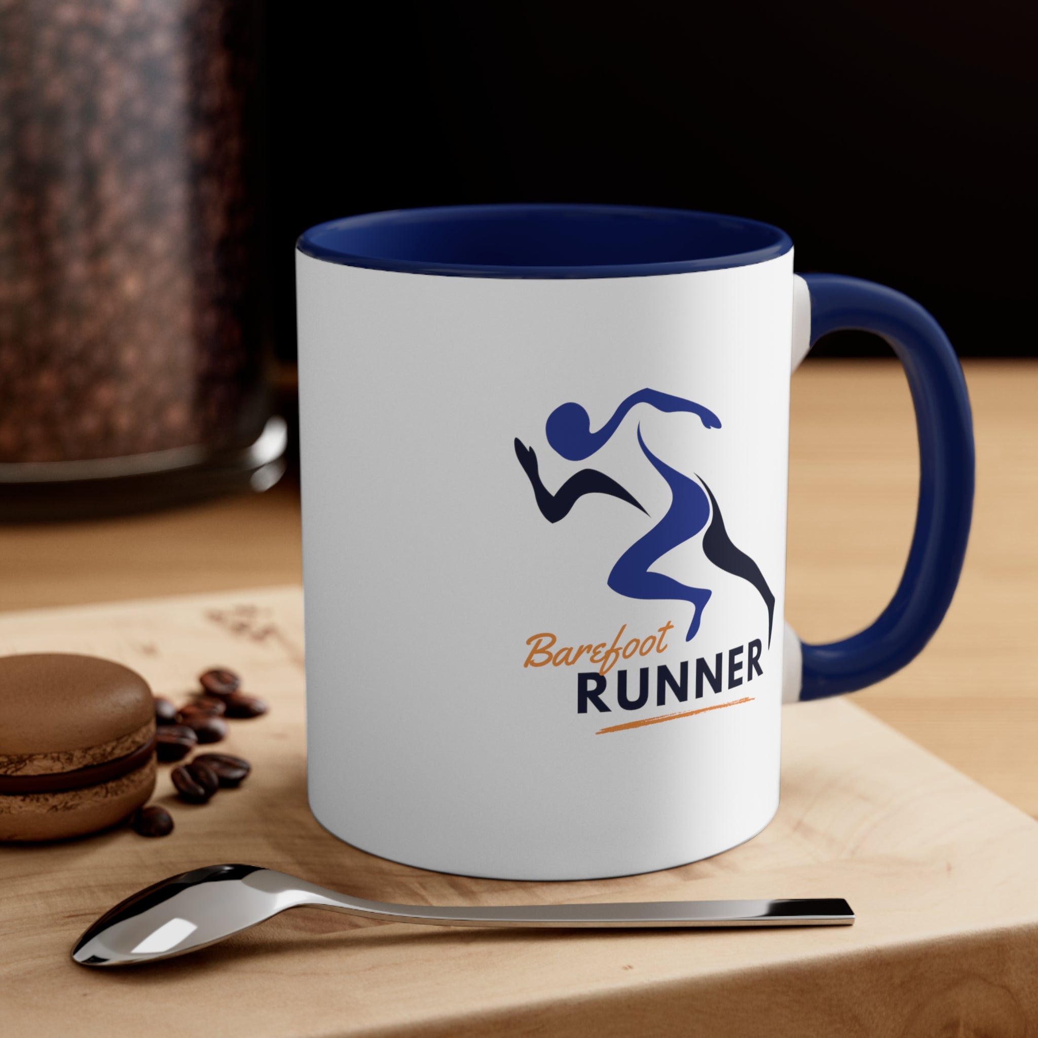 Barefoot Runner White Mug 11oz