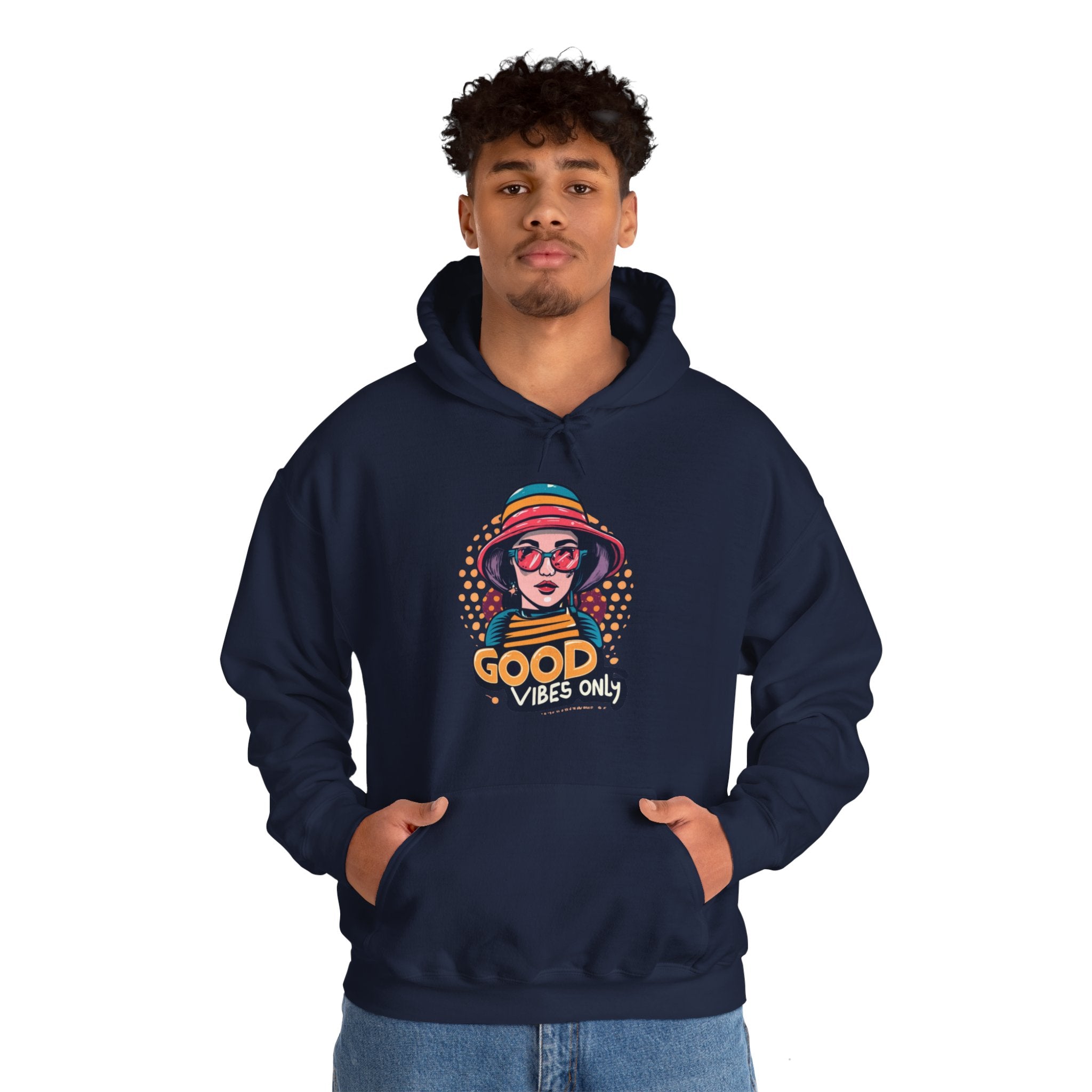 Good Vibes Only Unisex Heavy Blend™ Hooded Sweatshirt