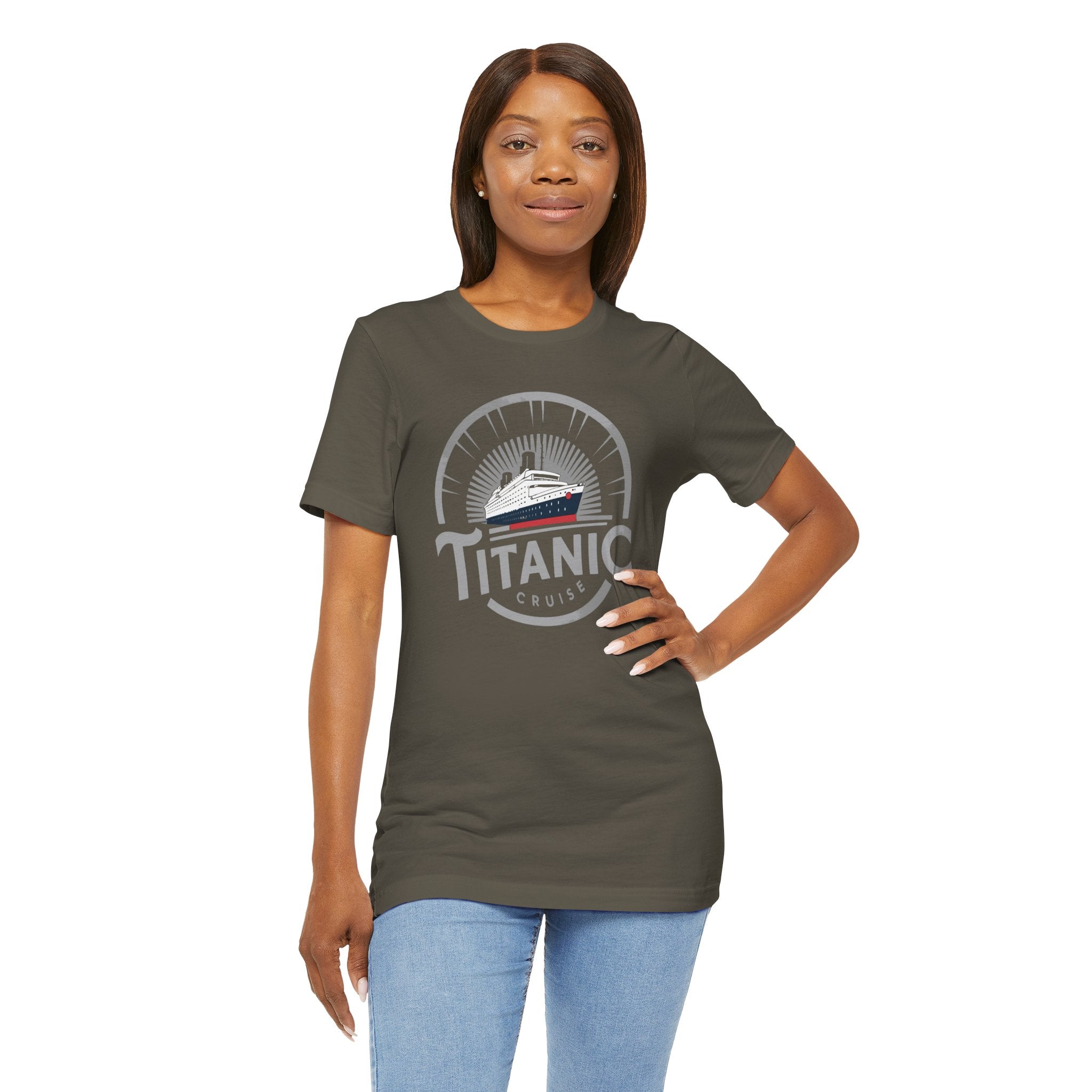 Titanic Cruise Unisex Jersey Short Sleeve Tee