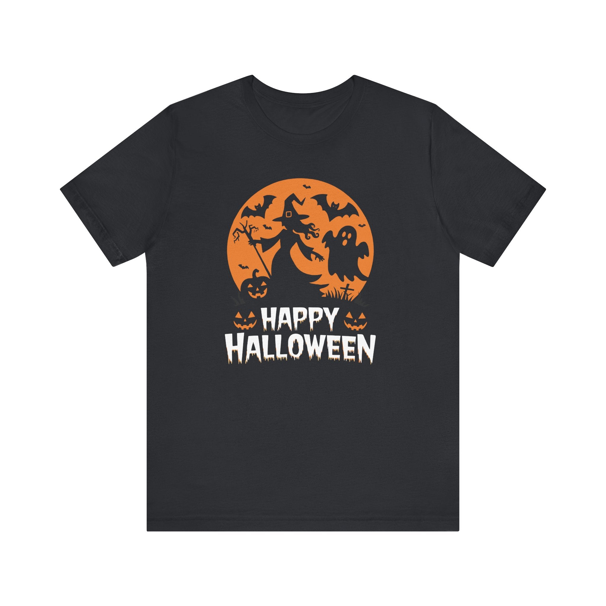 Happy Halloween Unisex Jersey Short Sleeve Tee