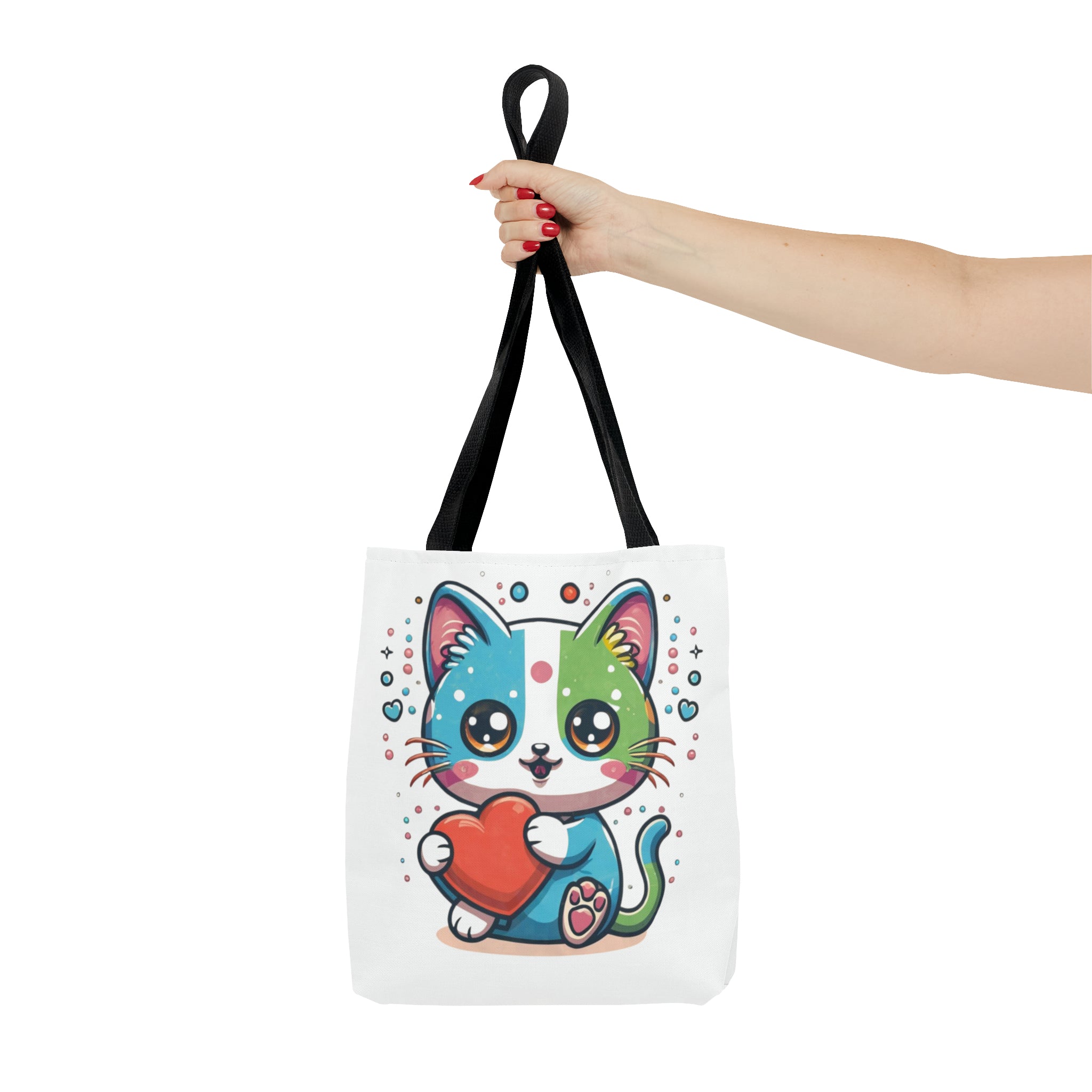 Cute Cat Tote Bag (AOP)