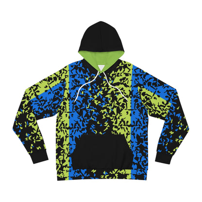 Vibrant Abstract Pattern Hoodie - Colorful Streetwear Style