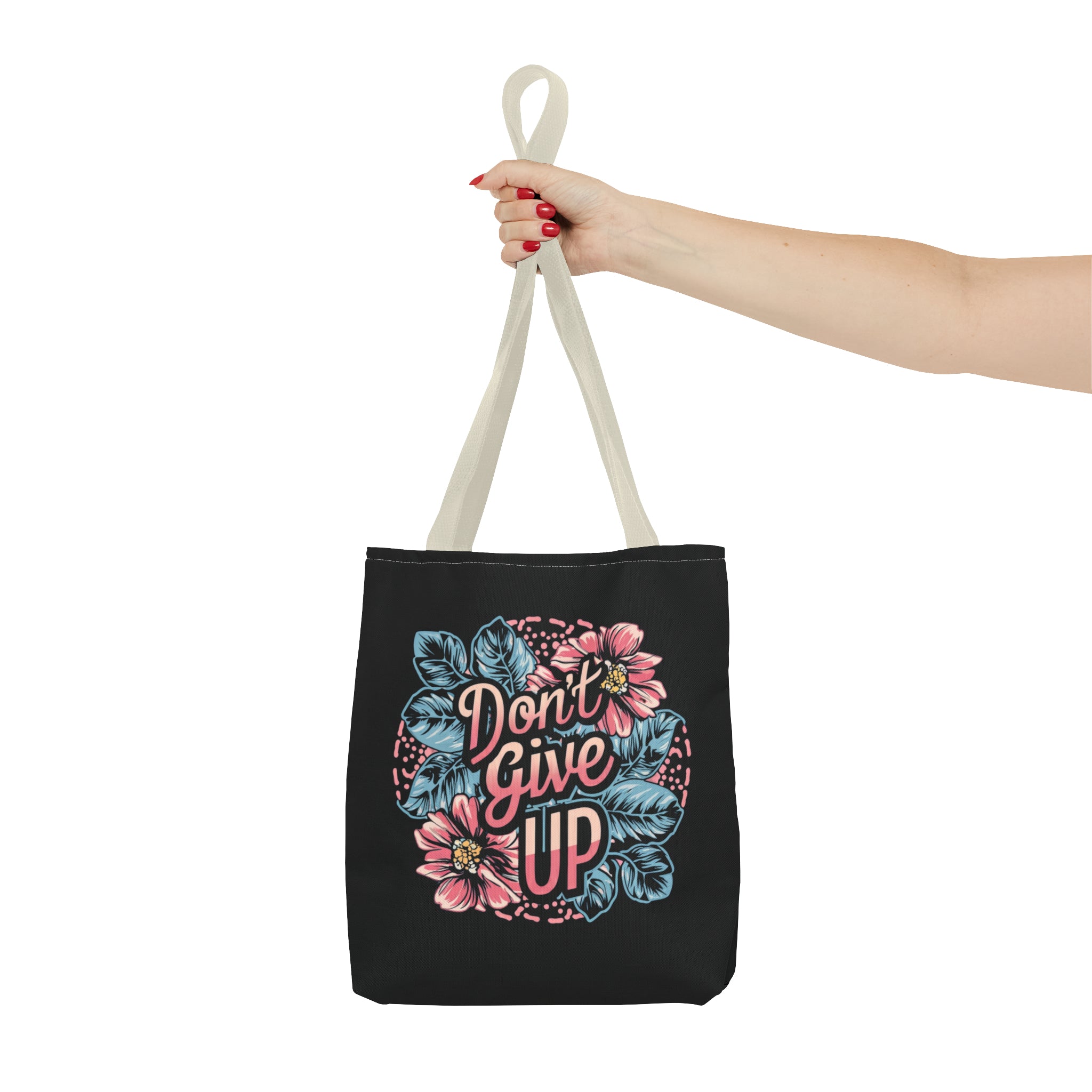 Don't Give Up Tote Bag (AOP)