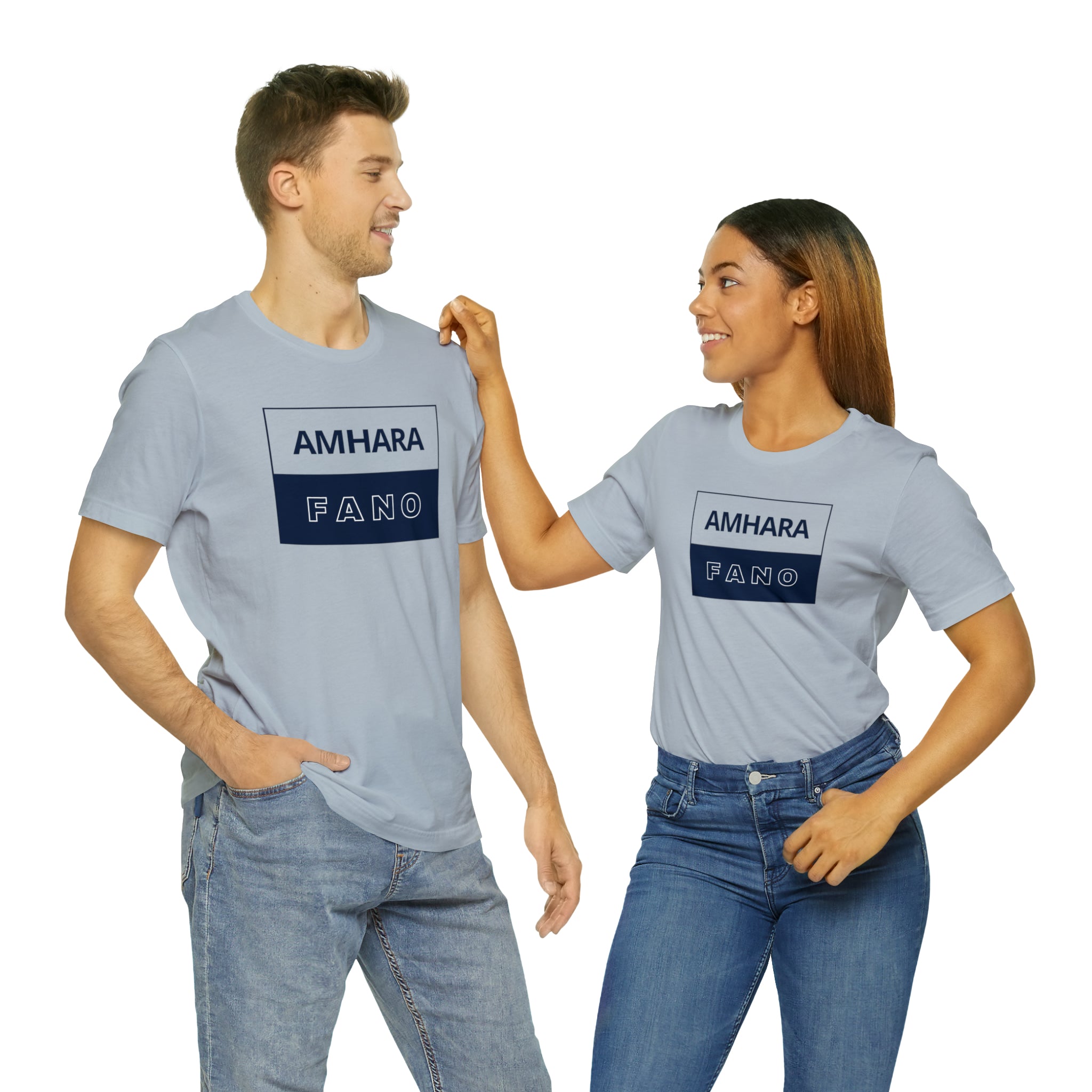 AMHARA FANO UNISEX JERSEY SHORT SLEEVE TEE