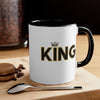 KING White Mug 11oz