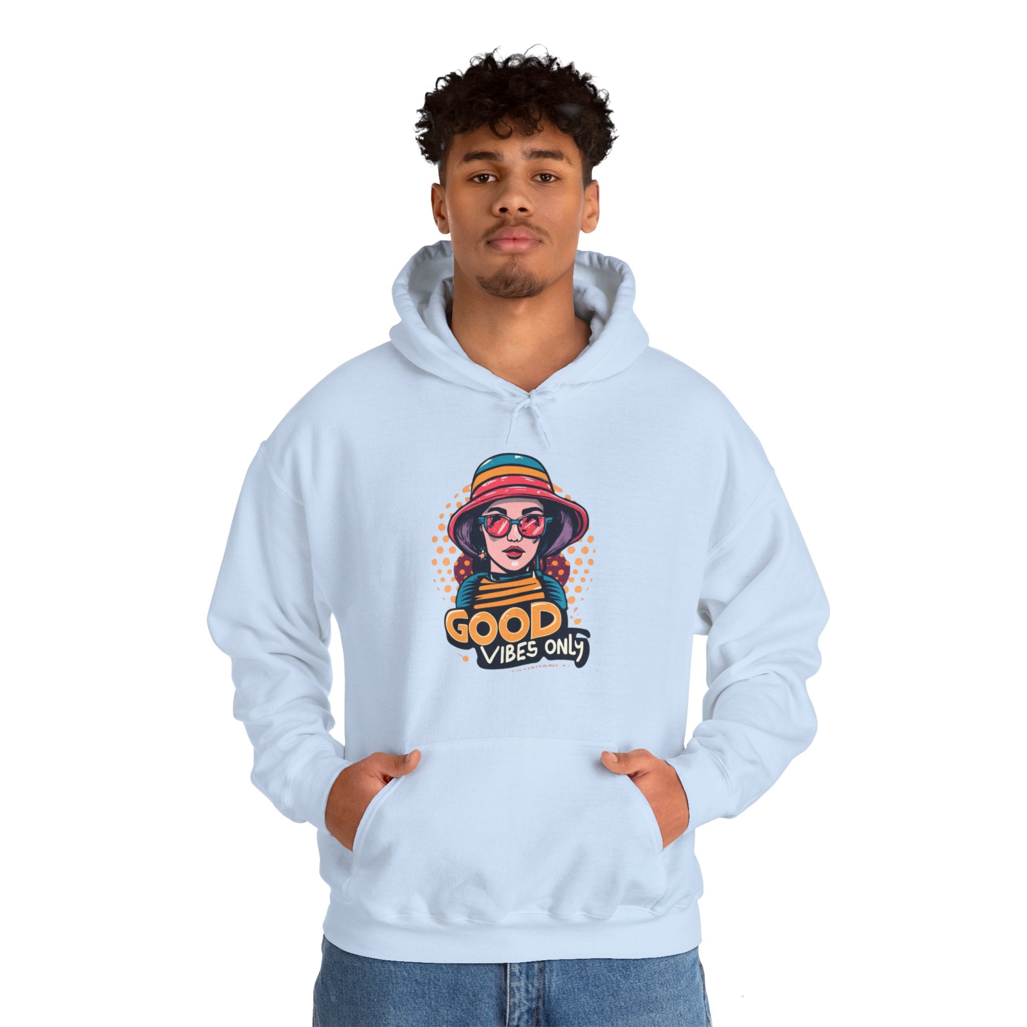 Good Vibes Only Unisex Heavy Blend™ Hooded Sweatshirt