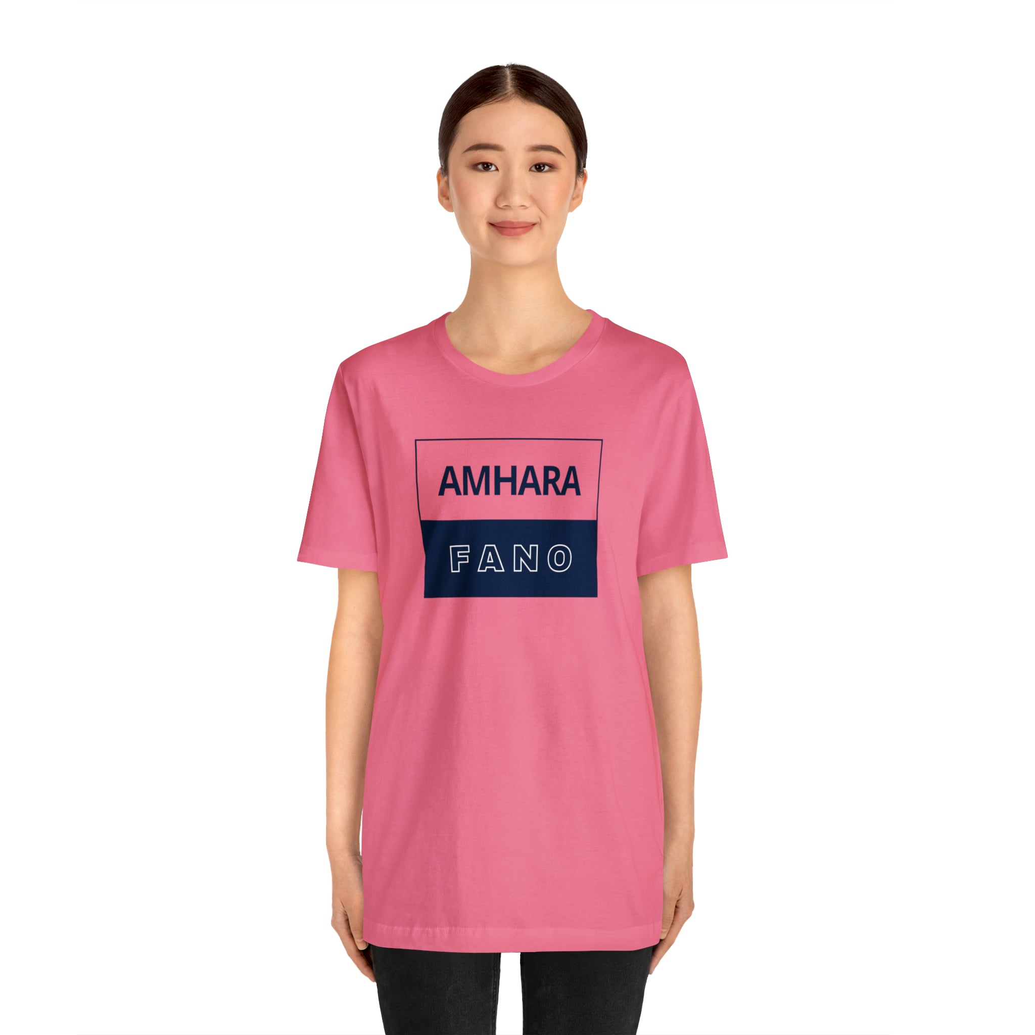 AMHARA FANO UNISEX JERSEY SHORT SLEEVE TEE