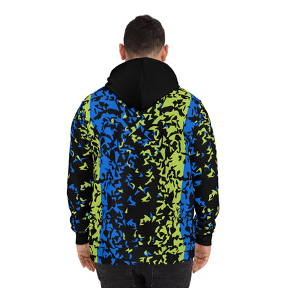 Vibrant Abstract Pattern Hoodie - Colorful Streetwear Style