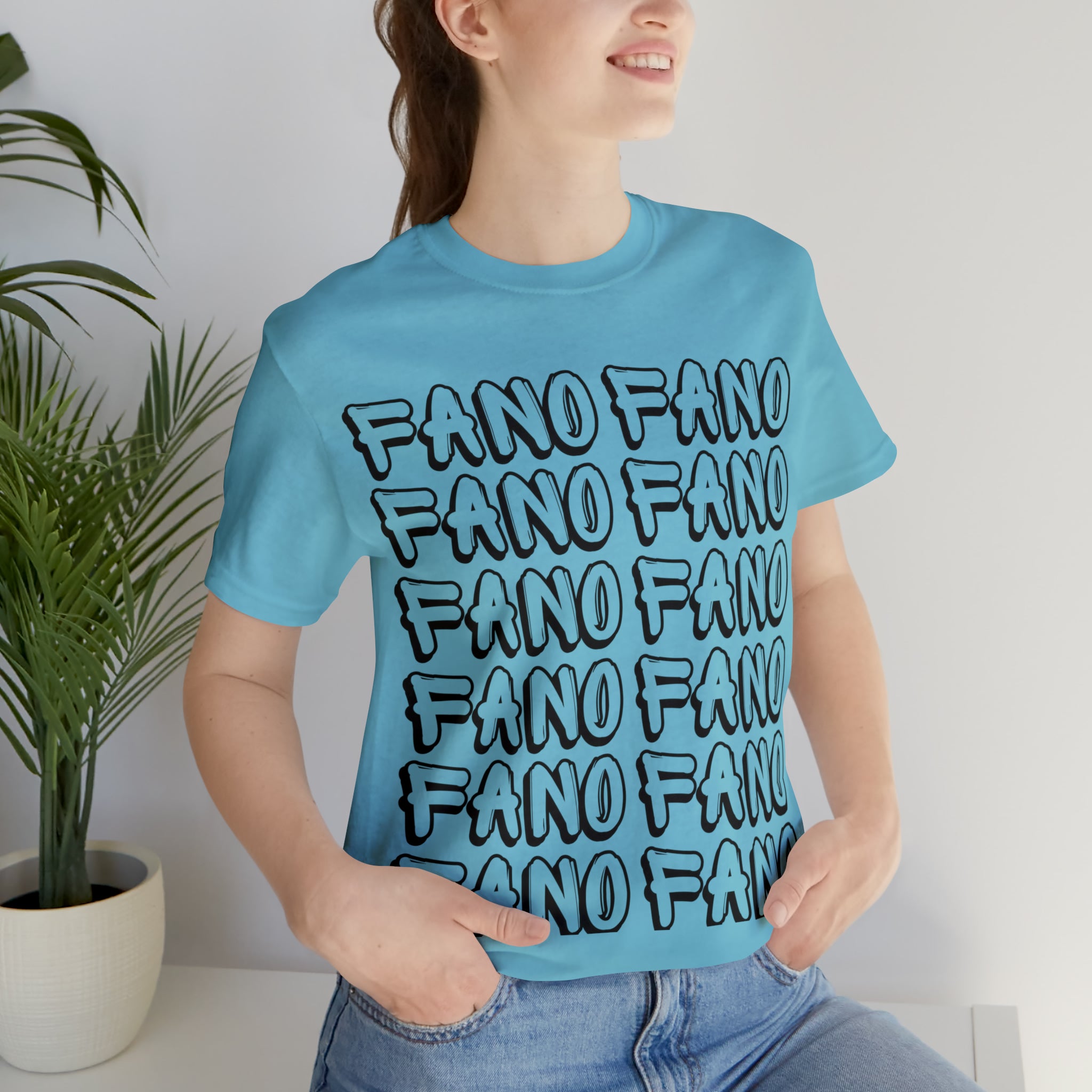 FANO FANO UNISEX JERSEY SHORT SLEEVE TEE