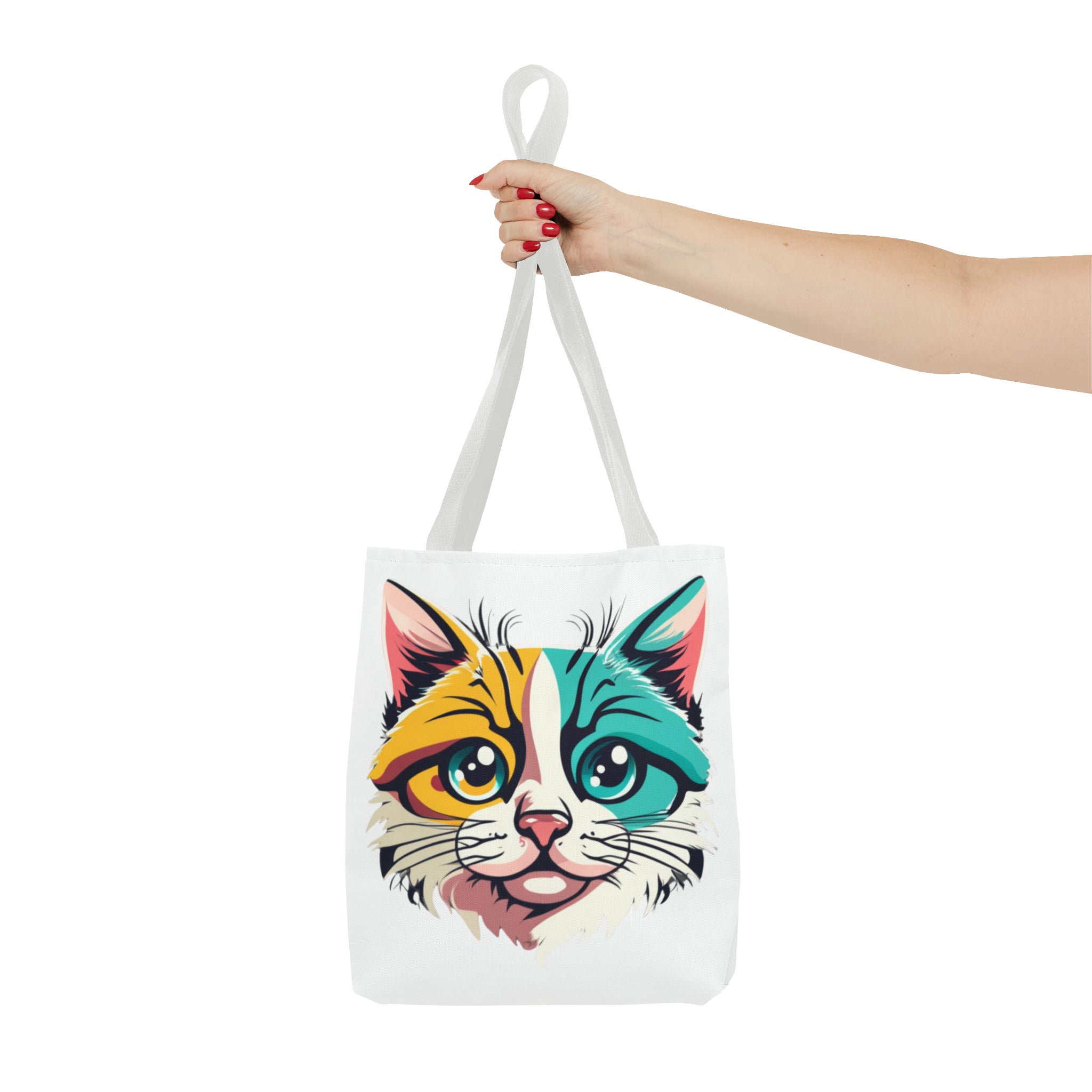 Cat Face Tote Bag (AOP)