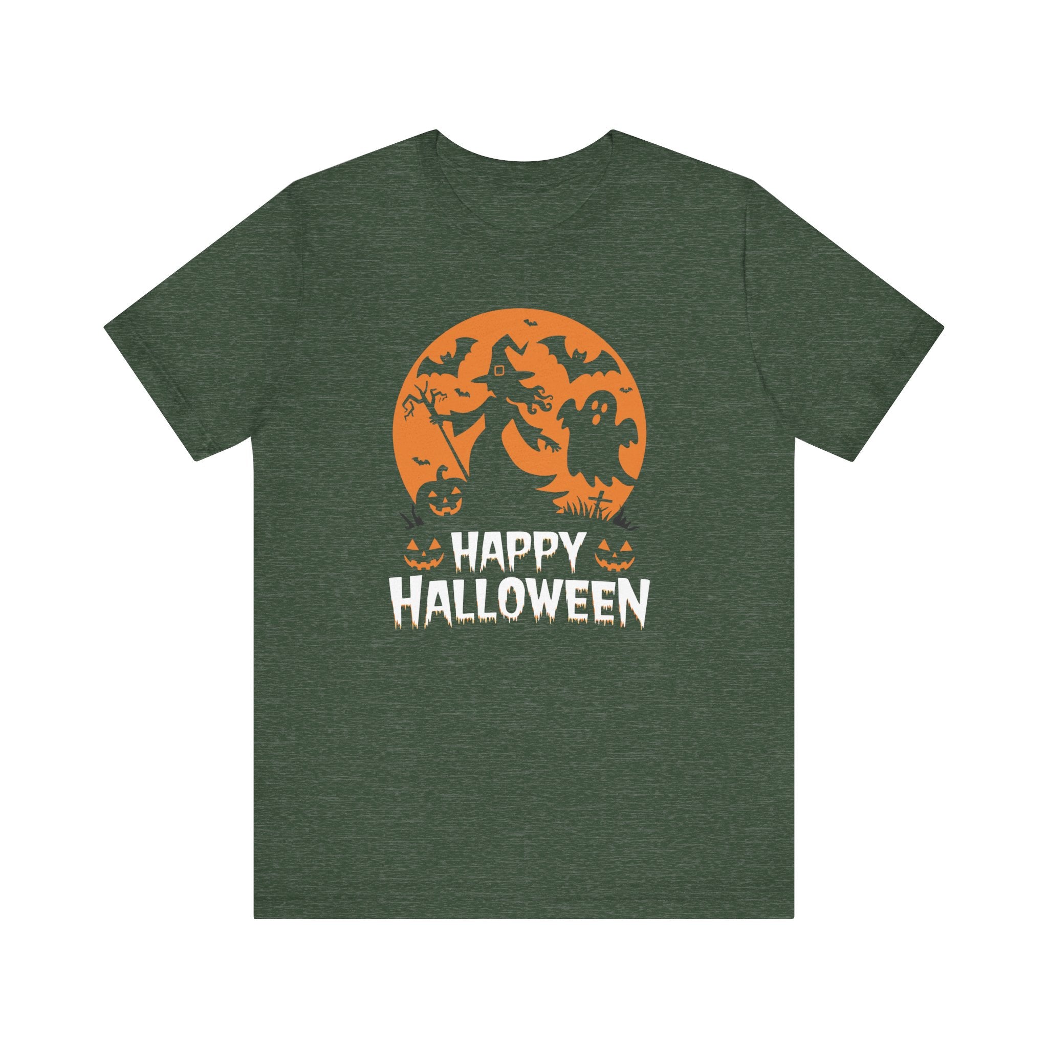 Happy Halloween Unisex Jersey Short Sleeve Tee