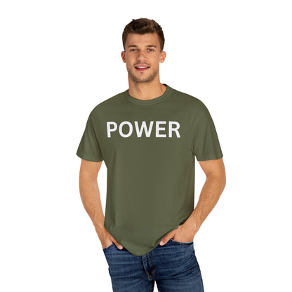 Empowerment Unisex T-Shirt - Garment-Dyed Tee for Motivation, Casual Wear, Gift for Friends, Positive Vibes, Everyday Statement