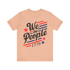 We the people 1776 Unisex Jersey Short Sleeve Tee