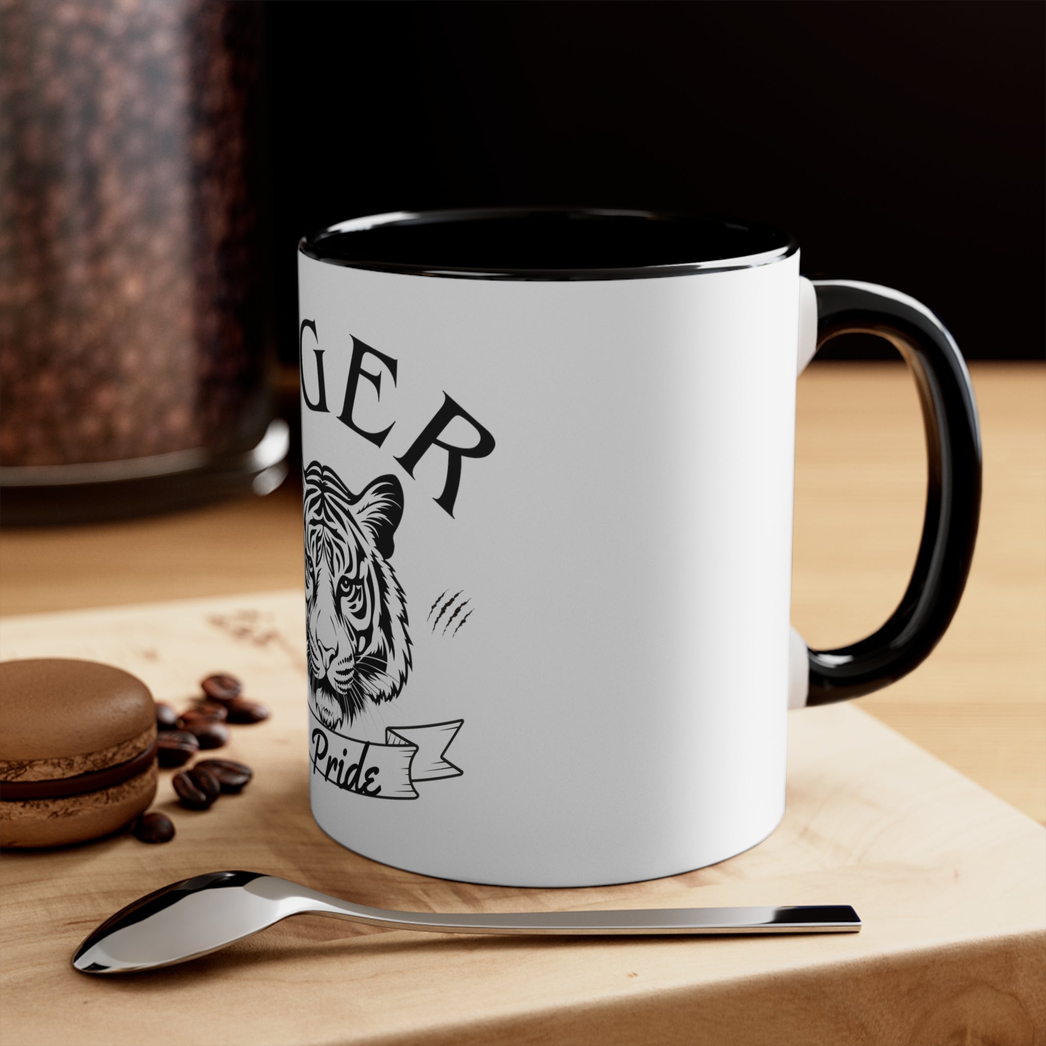 Tiger Pride White Mug 11oz