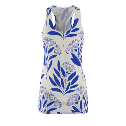 Floral Print Racerback Dress,