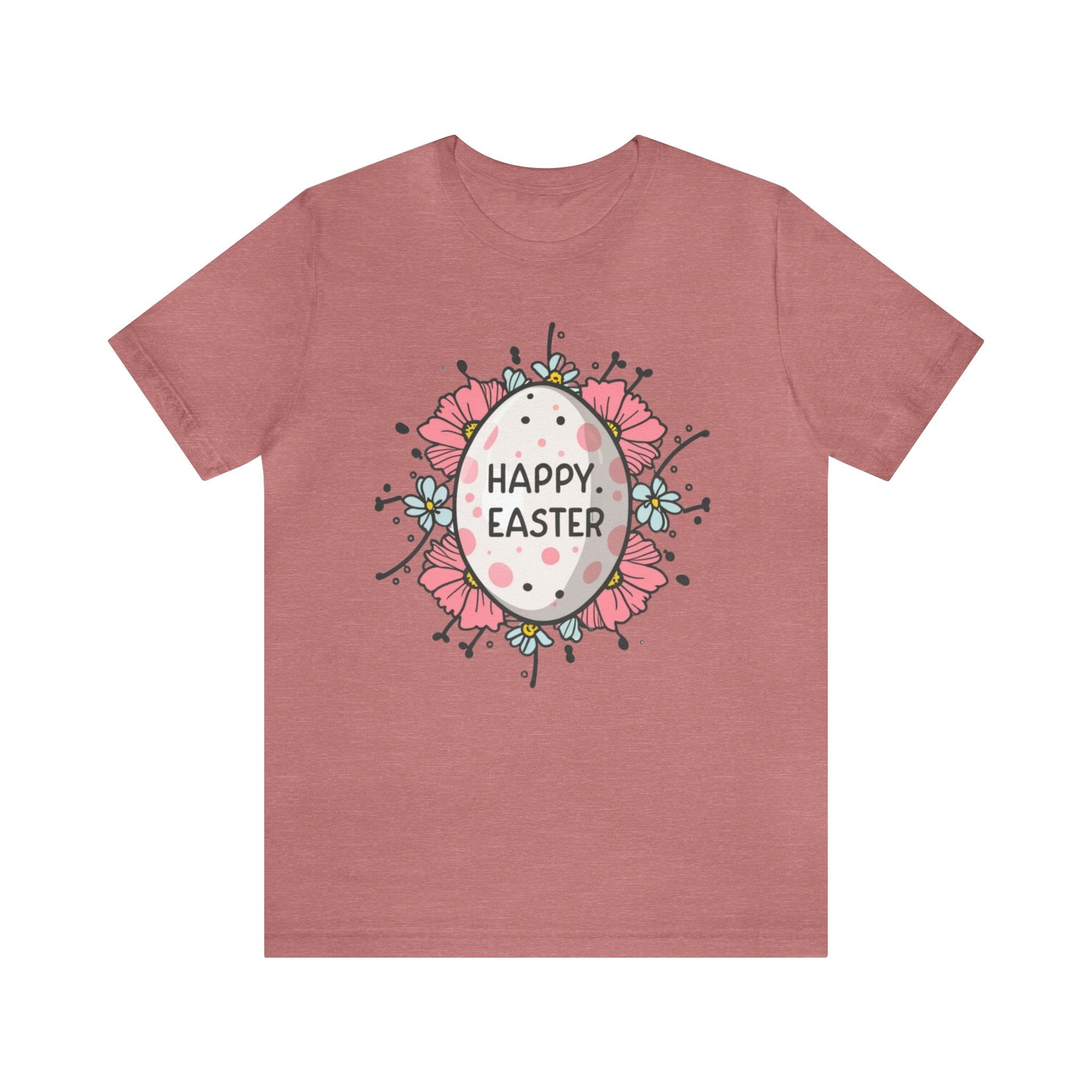 Happy Easter Unisex Jersey Short Sleeve Tee