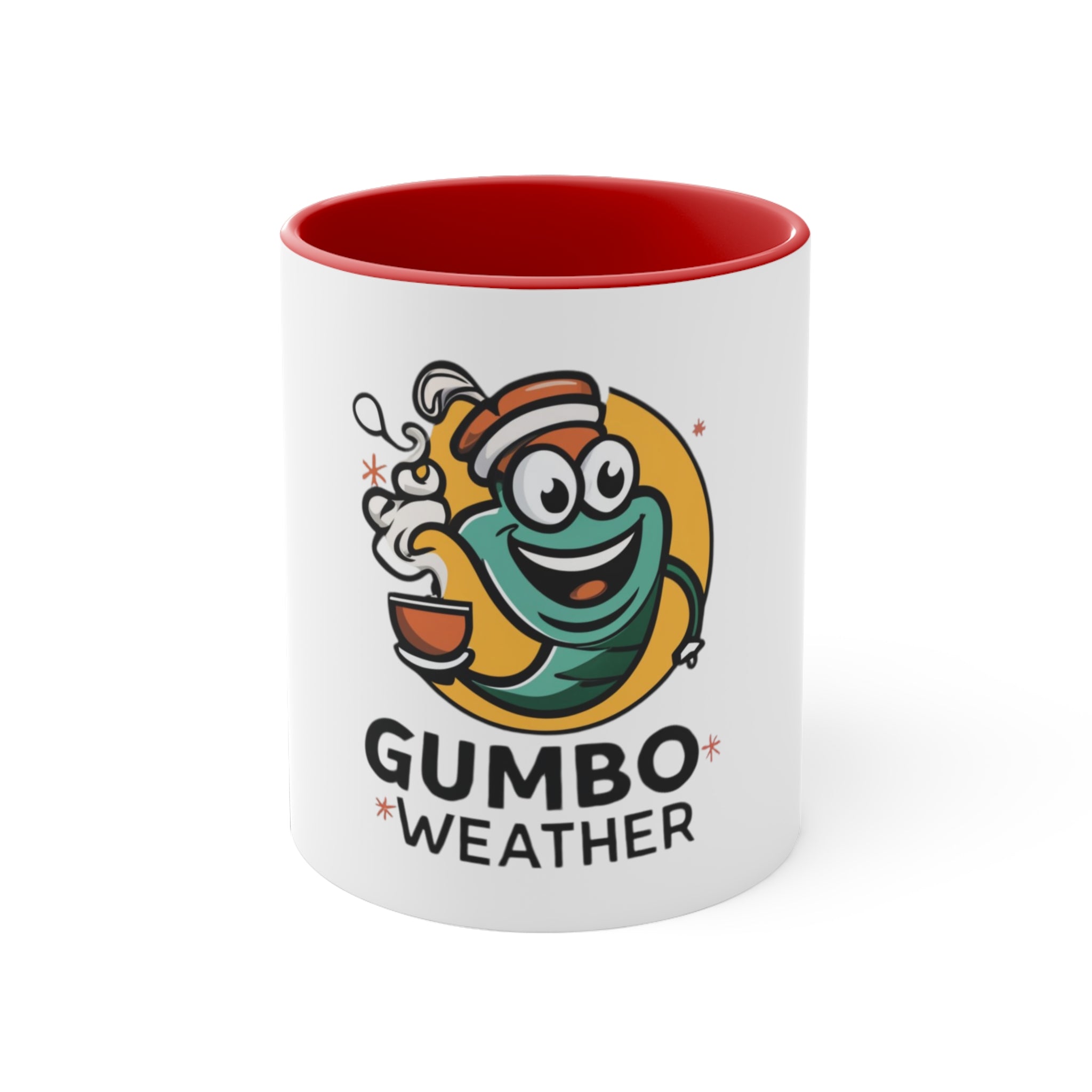 GUMBO WEATHER White Mug 11oz