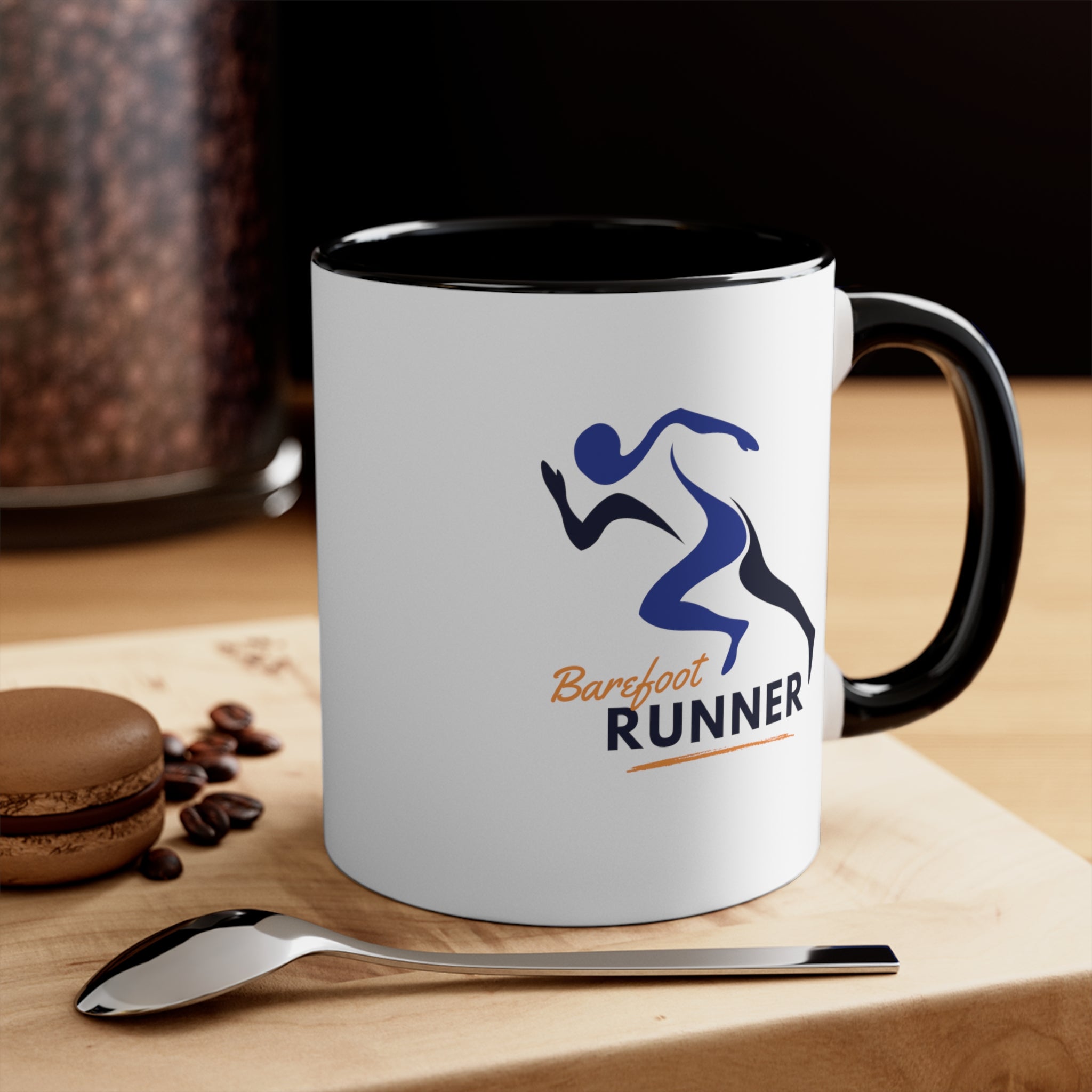 Barefoot Runner White Mug 11oz