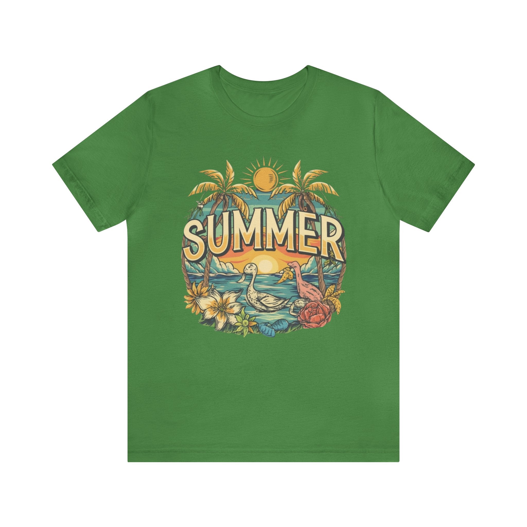 Summer Unisex Jersey Short Sleeve Tee