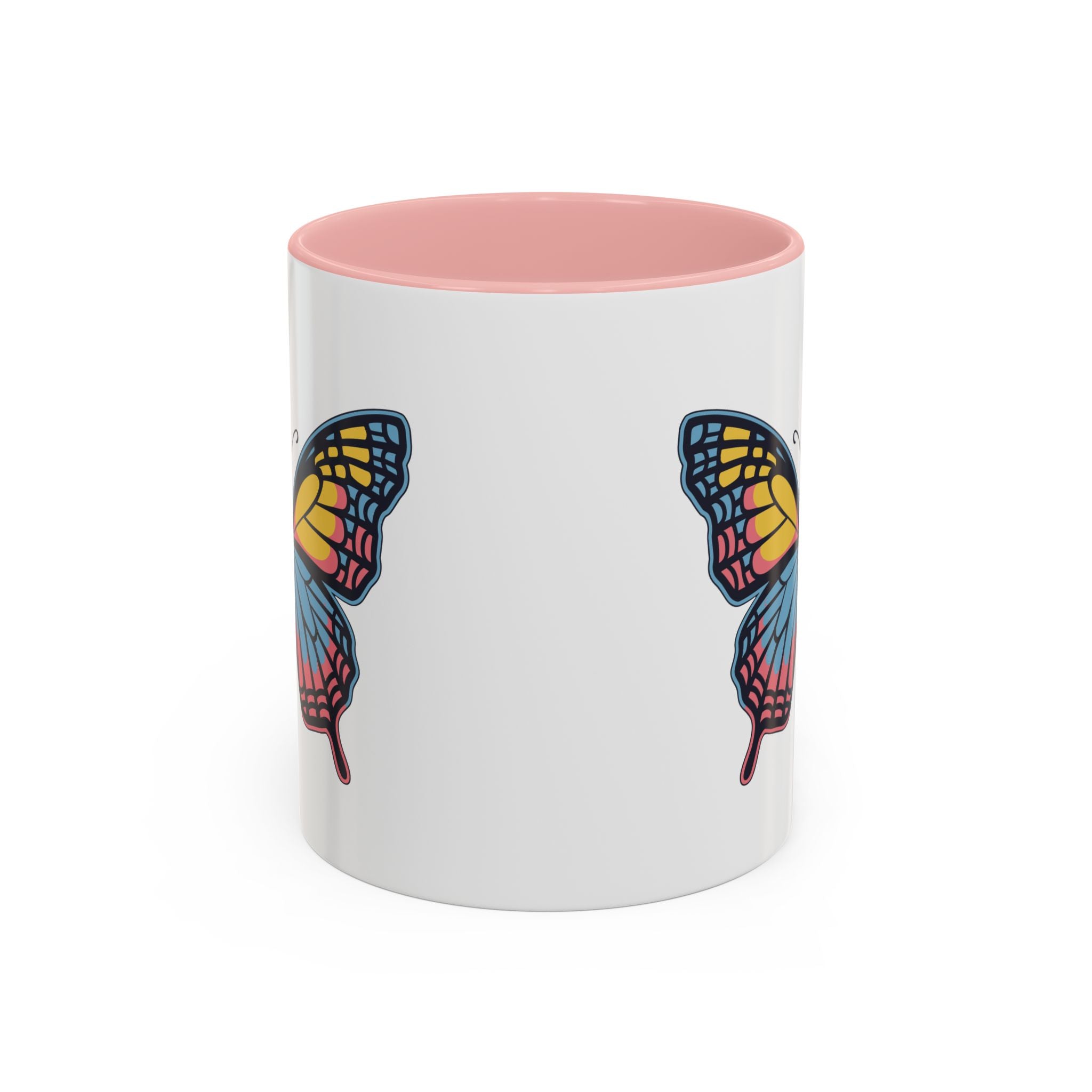 Butterfly Accent Coffee Mug (11, 15oz)