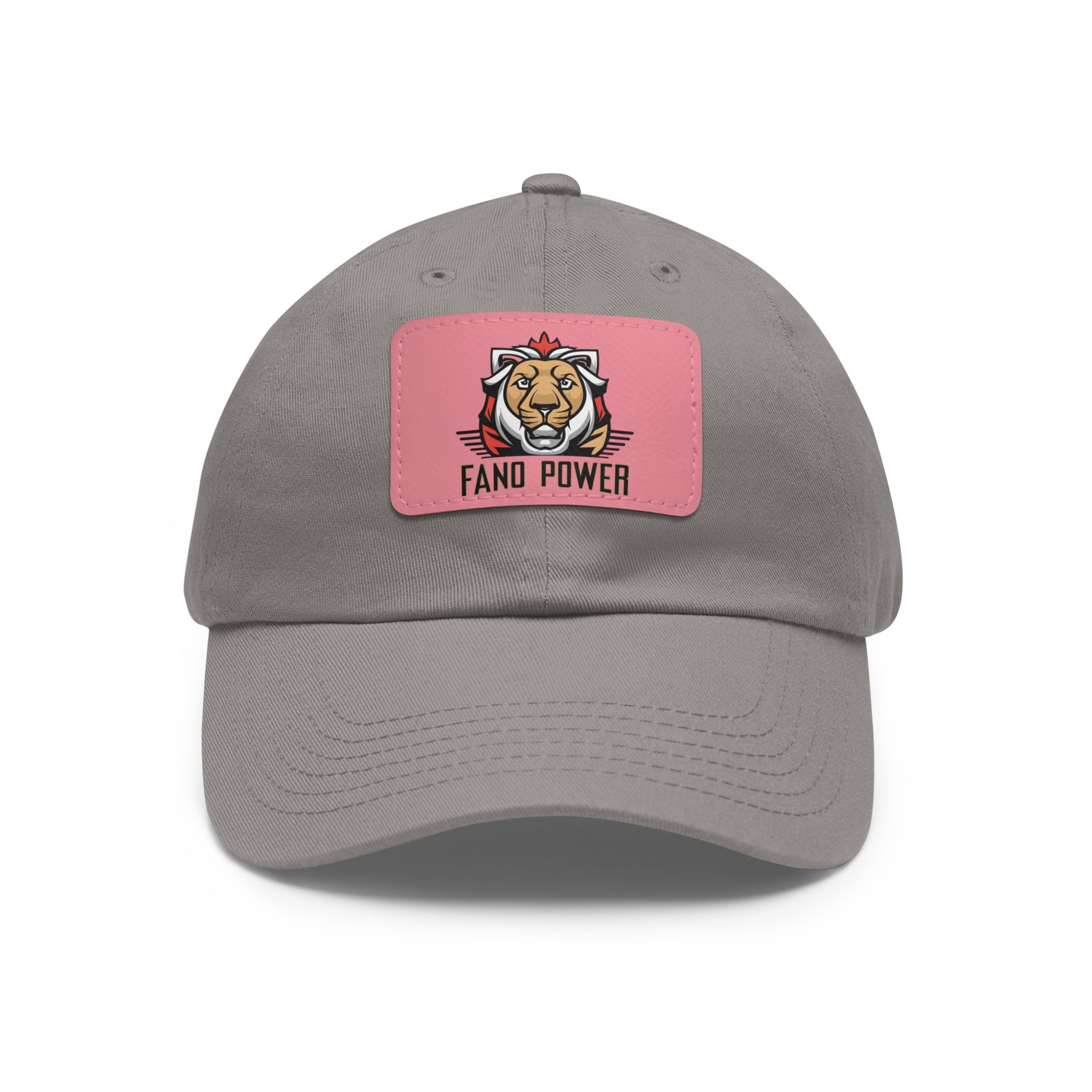 Fano Power  Dad Hat with Leather Patch (Rectangle)