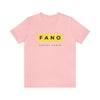 UNISEX FANO YELLOW JERSEY TEE