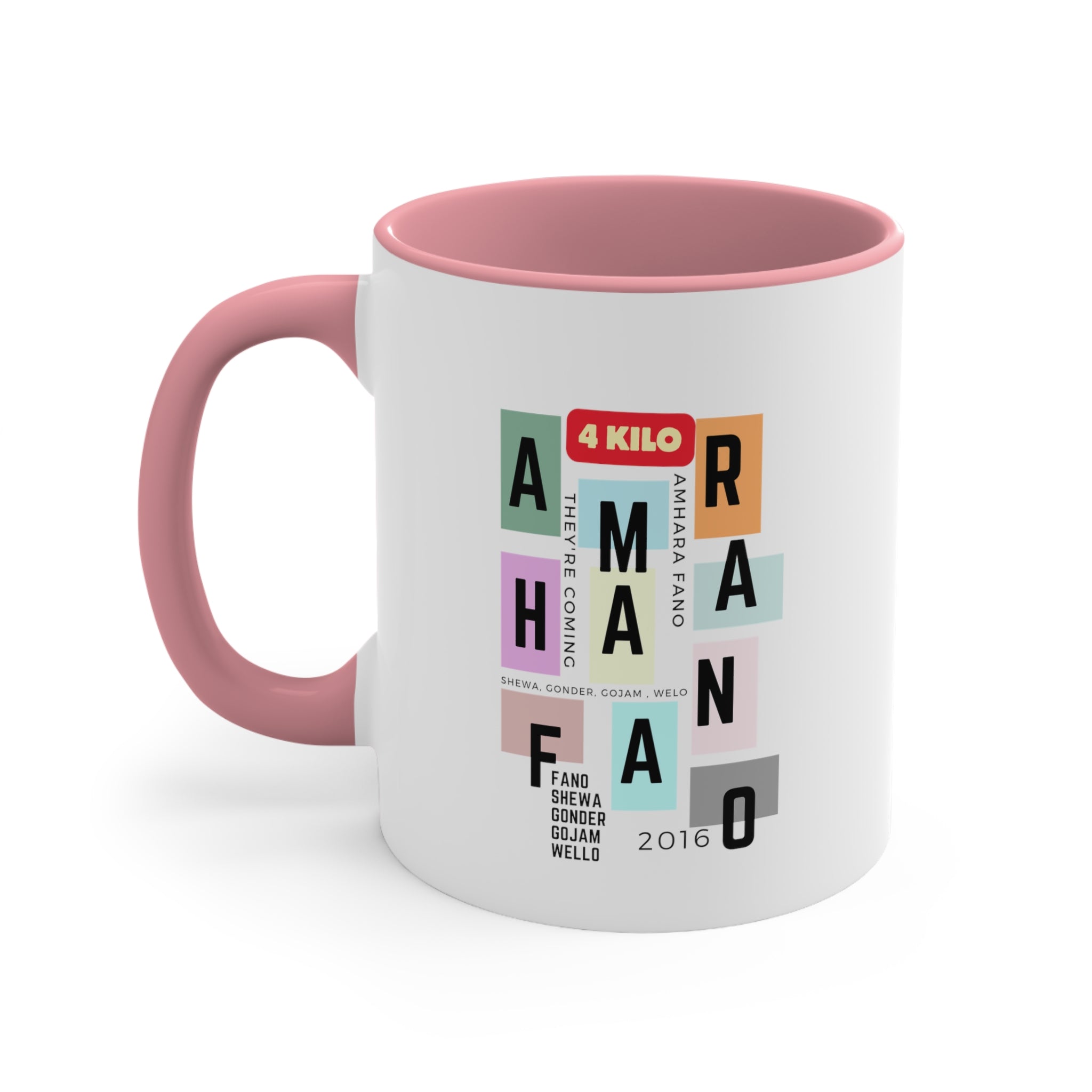 AMHARA FANO White Mug 11oz