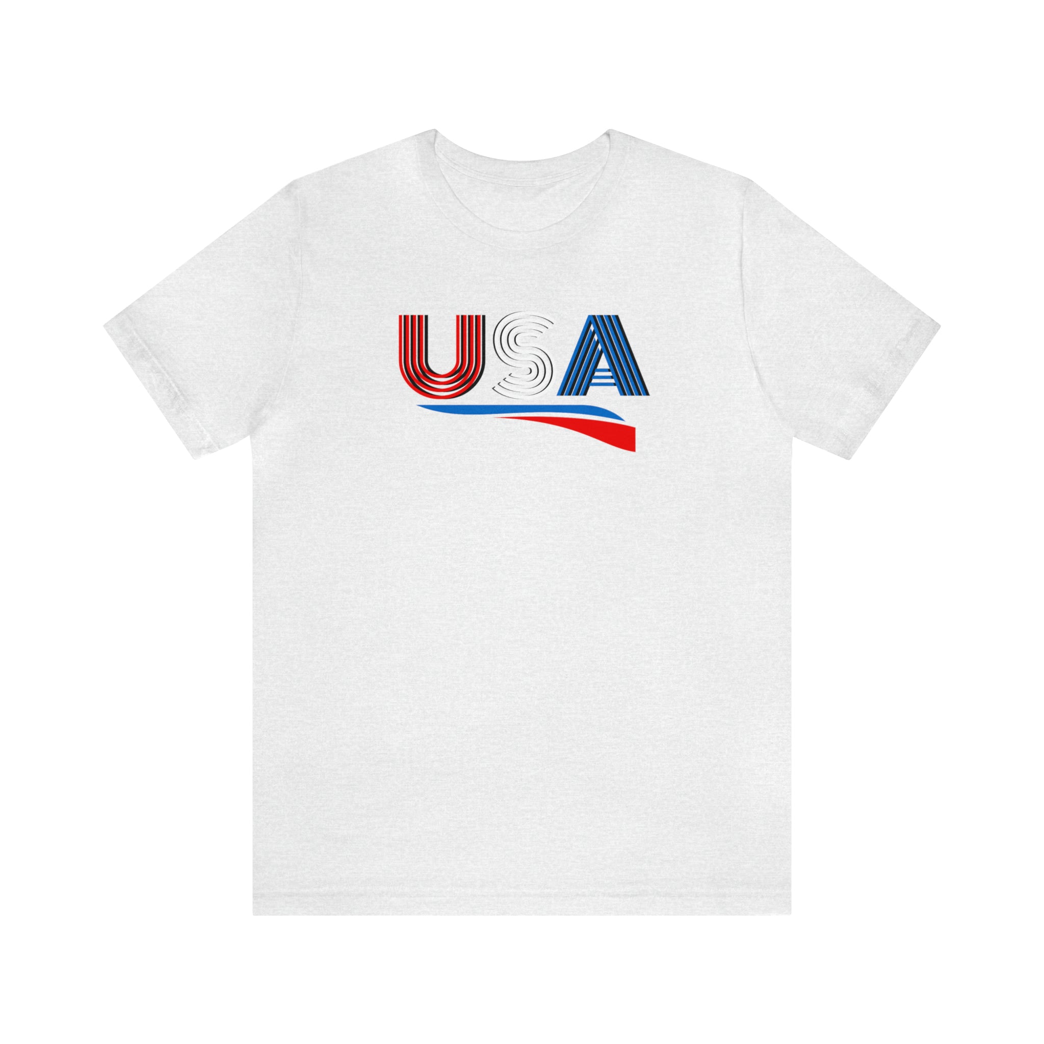 U.S.A UNISEX JERSEY SHORT SLEEVE TEE