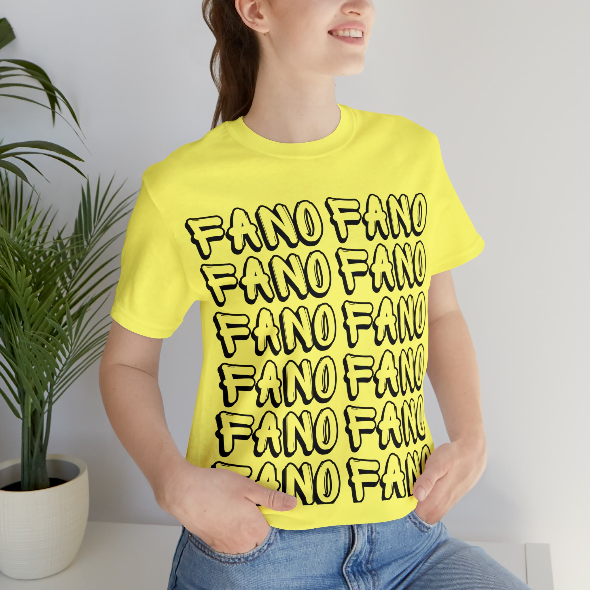 FANO FANO UNISEX JERSEY SHORT SLEEVE TEE