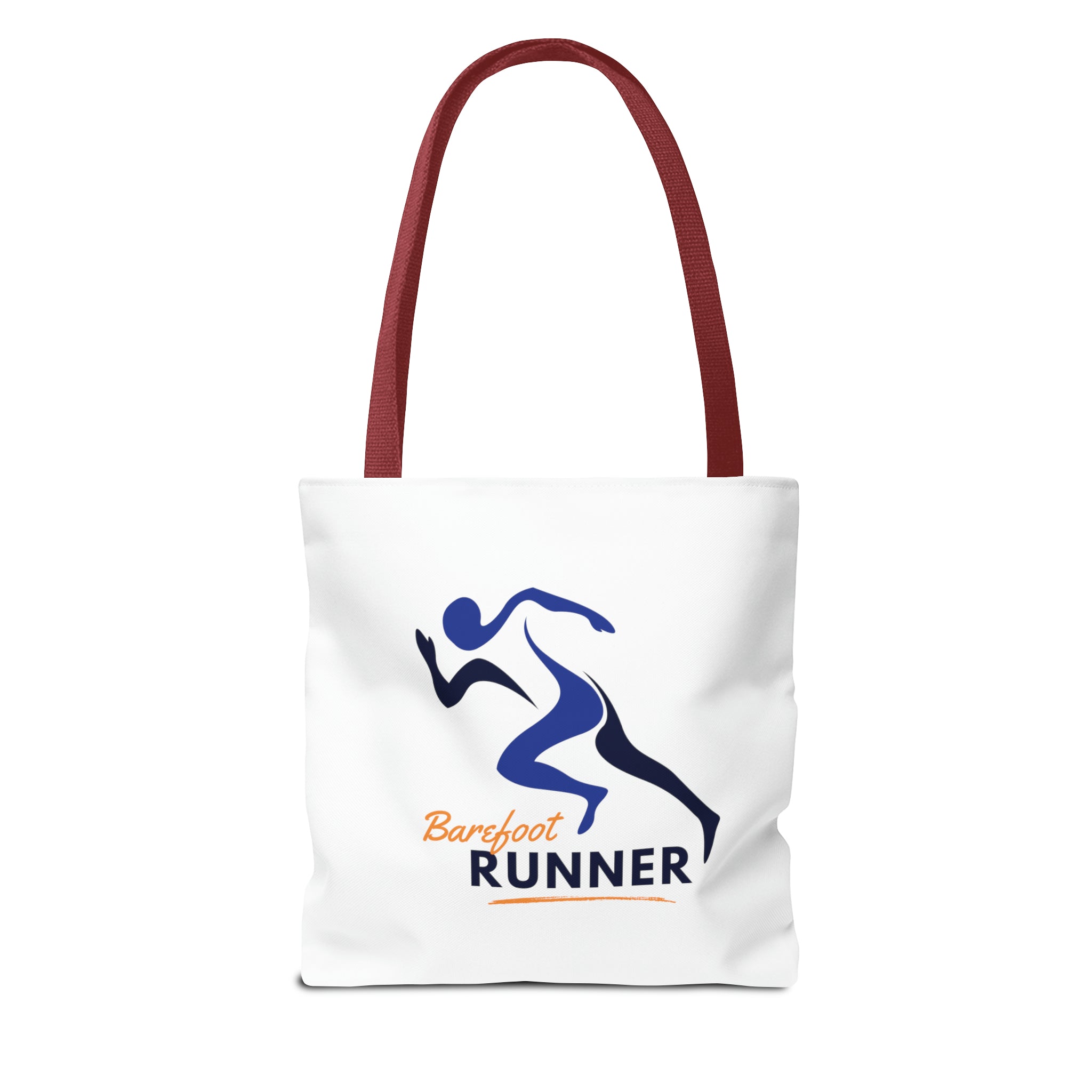 Barefoot Runner Tote Bag (AOP)