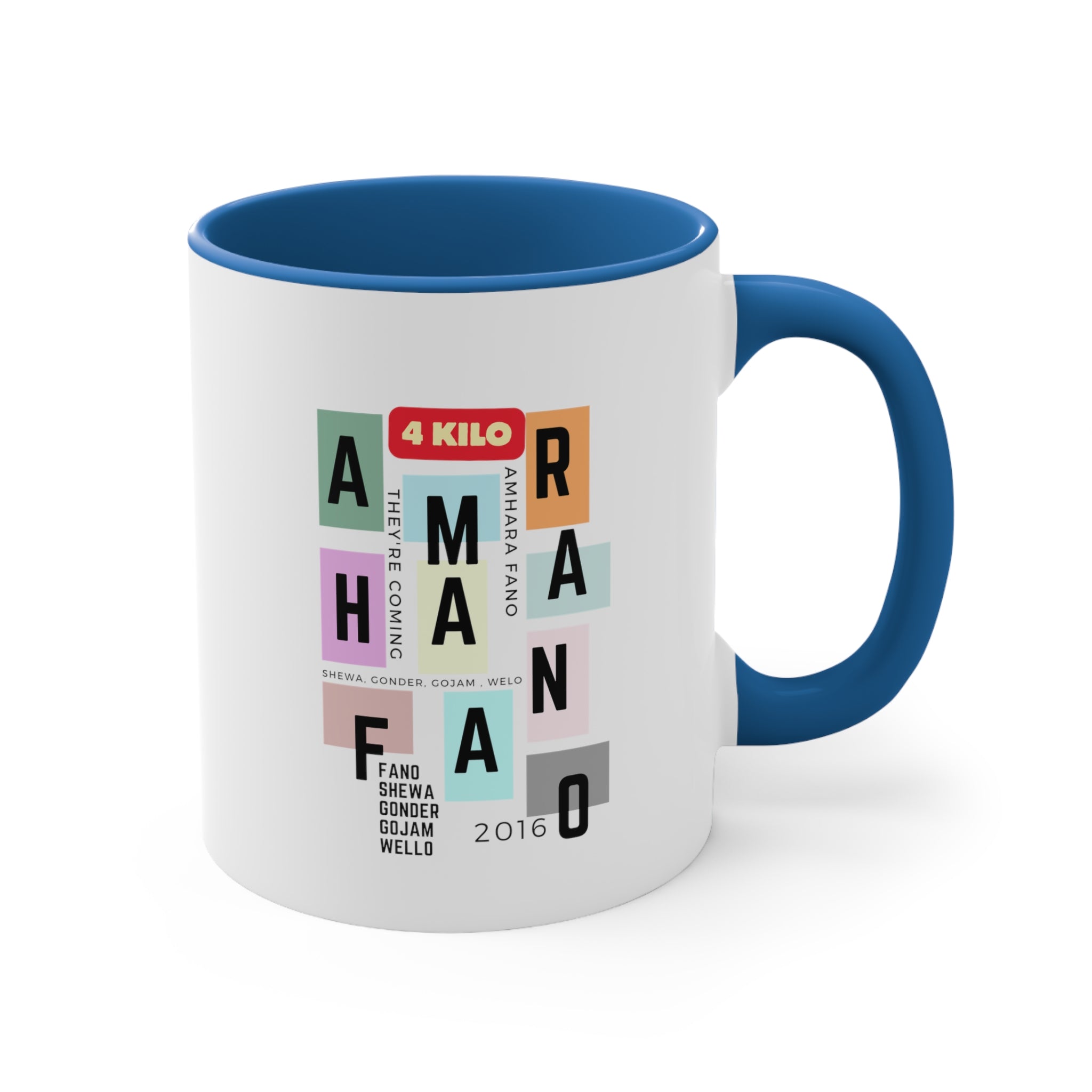 AMHARA FANO White Mug 11oz