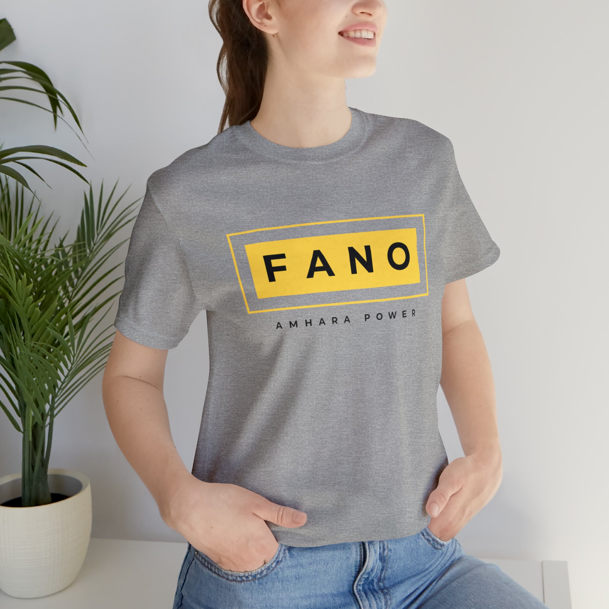 UNISEX FANO YELLOW JERSEY TEE